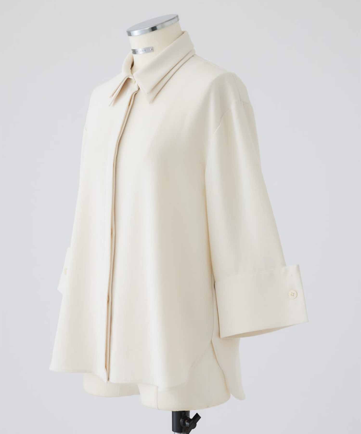 W-collar classical blouse RIM.ARK