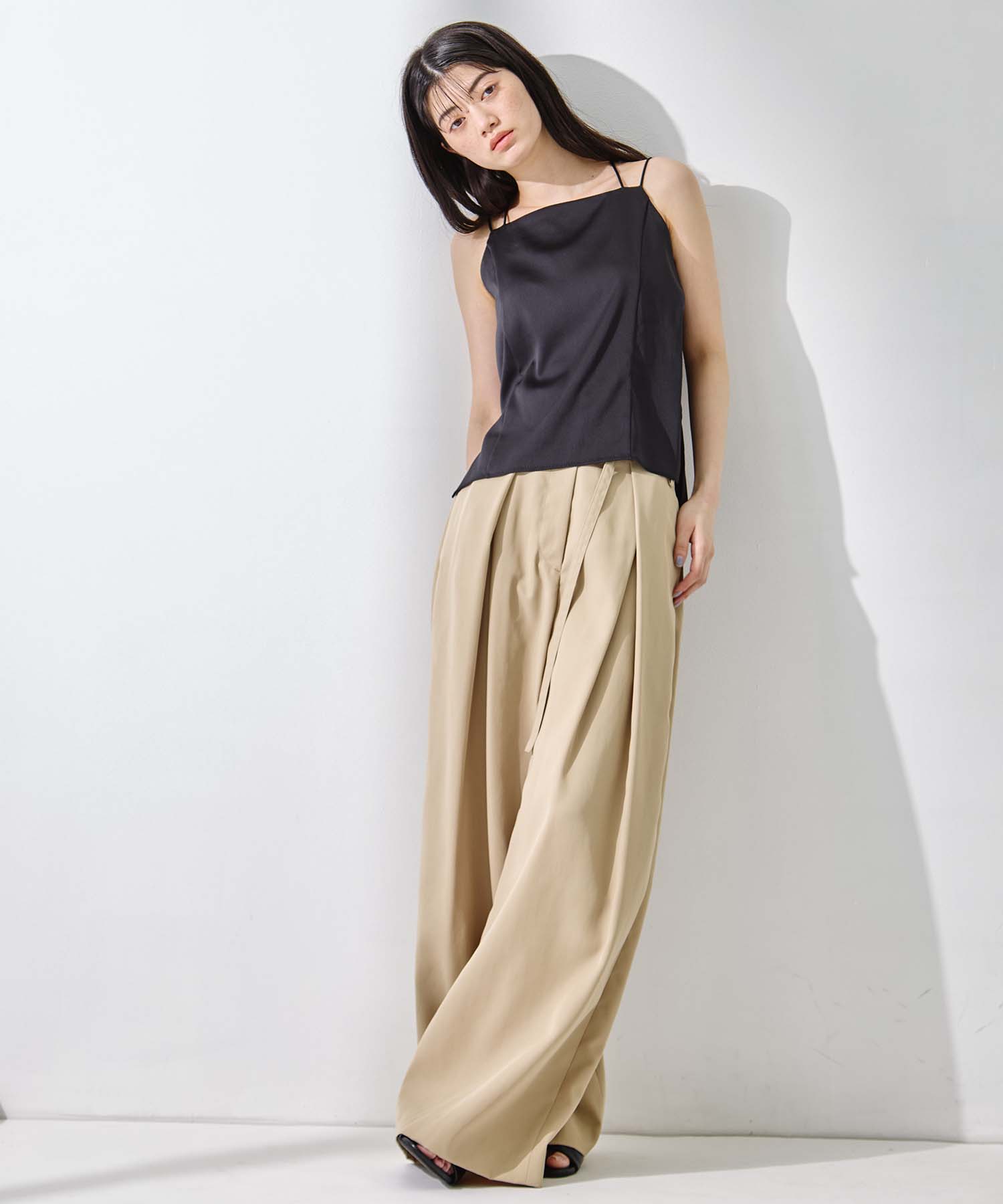 Stretch Satin Padded Camisole STUDIOUS