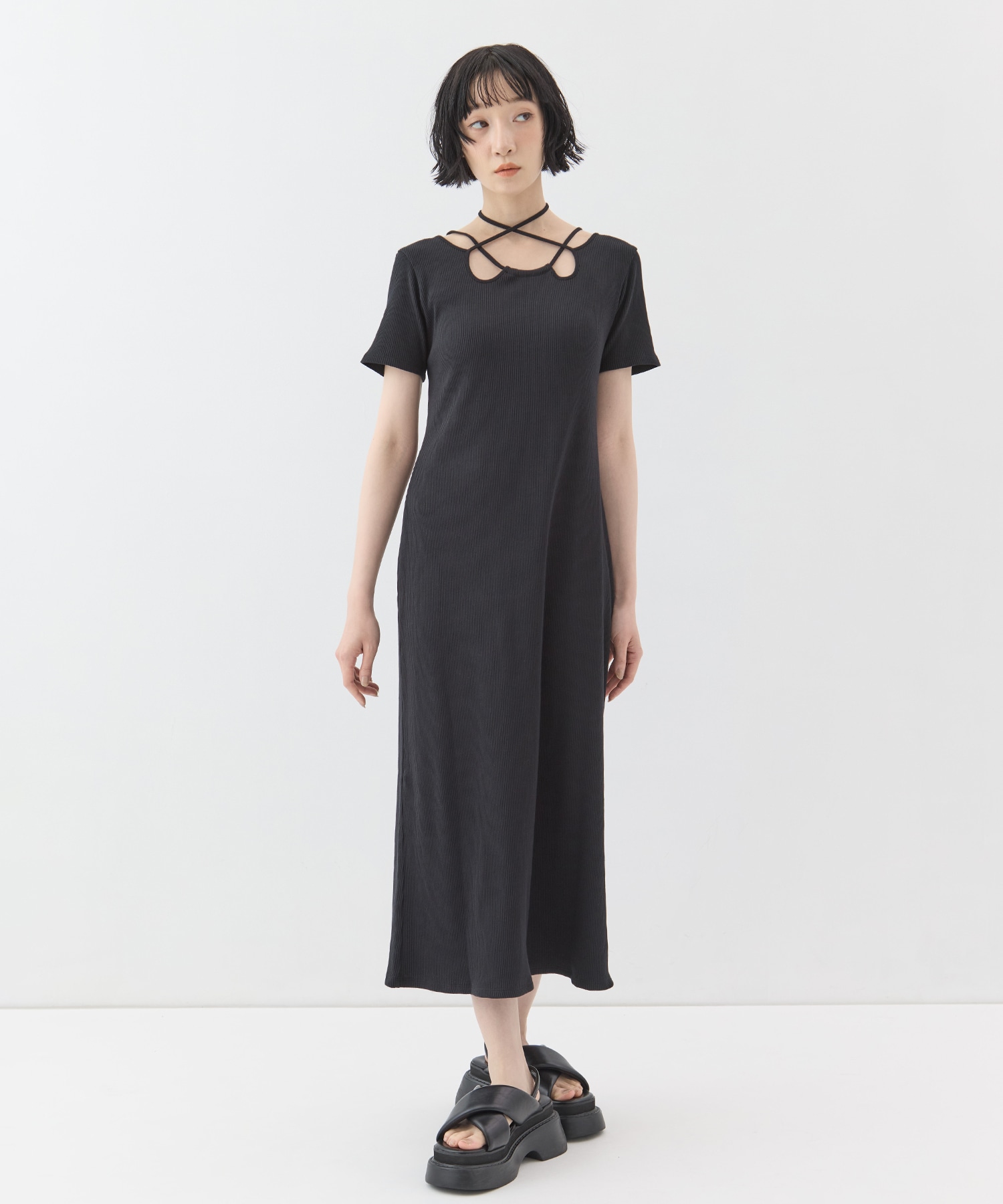 Ivy halfsleeve dress MURRAL