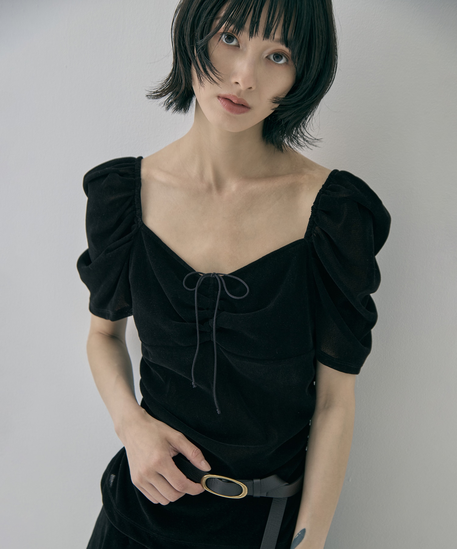 別注 VELOUR TEE FETICO