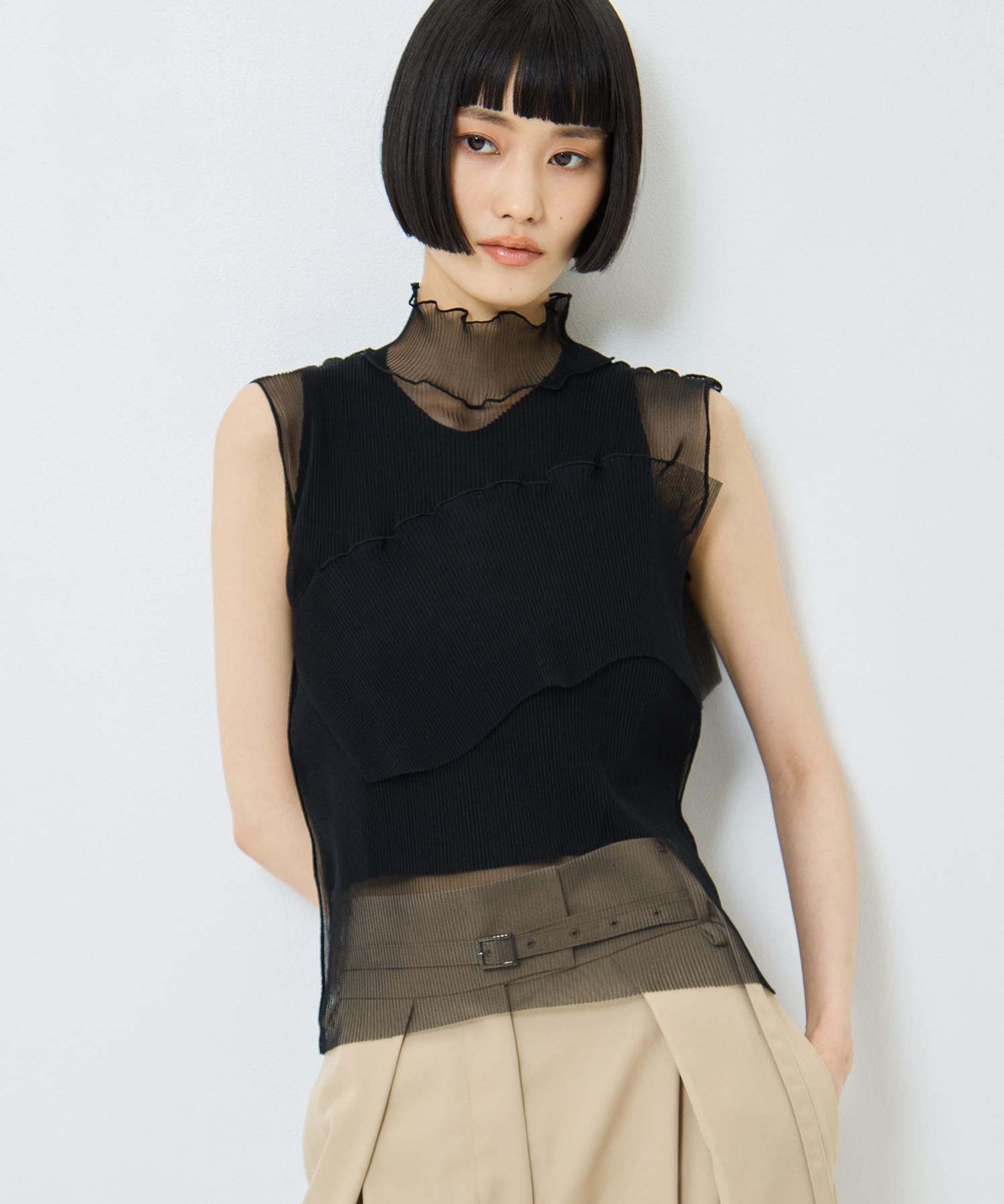 GHOST TODO TOP *SLEEVELESS HIGHNECK +INNER kotohayokozawa