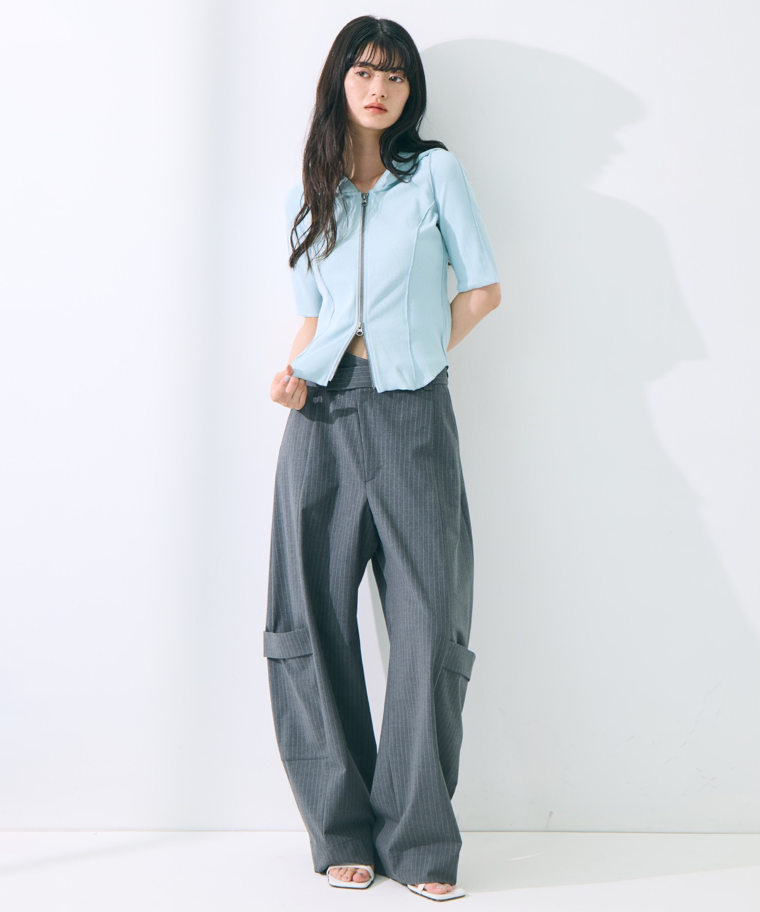Soft Barrel Leg Flap Cargo Trousers STUDIOUS