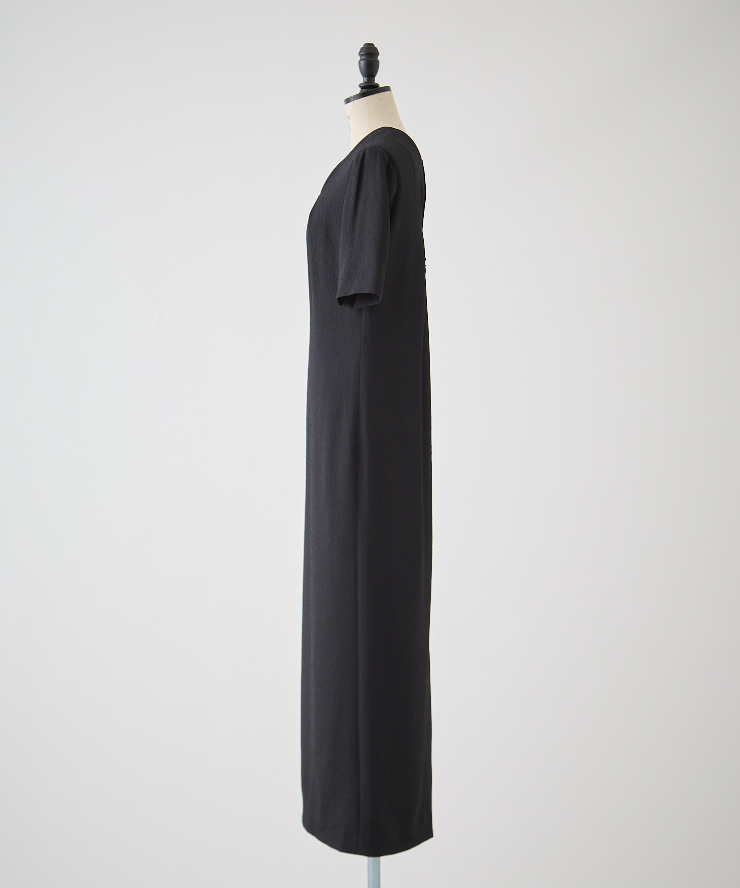 Floral Jacquard Square Neck Dress Mame Kurogouchi