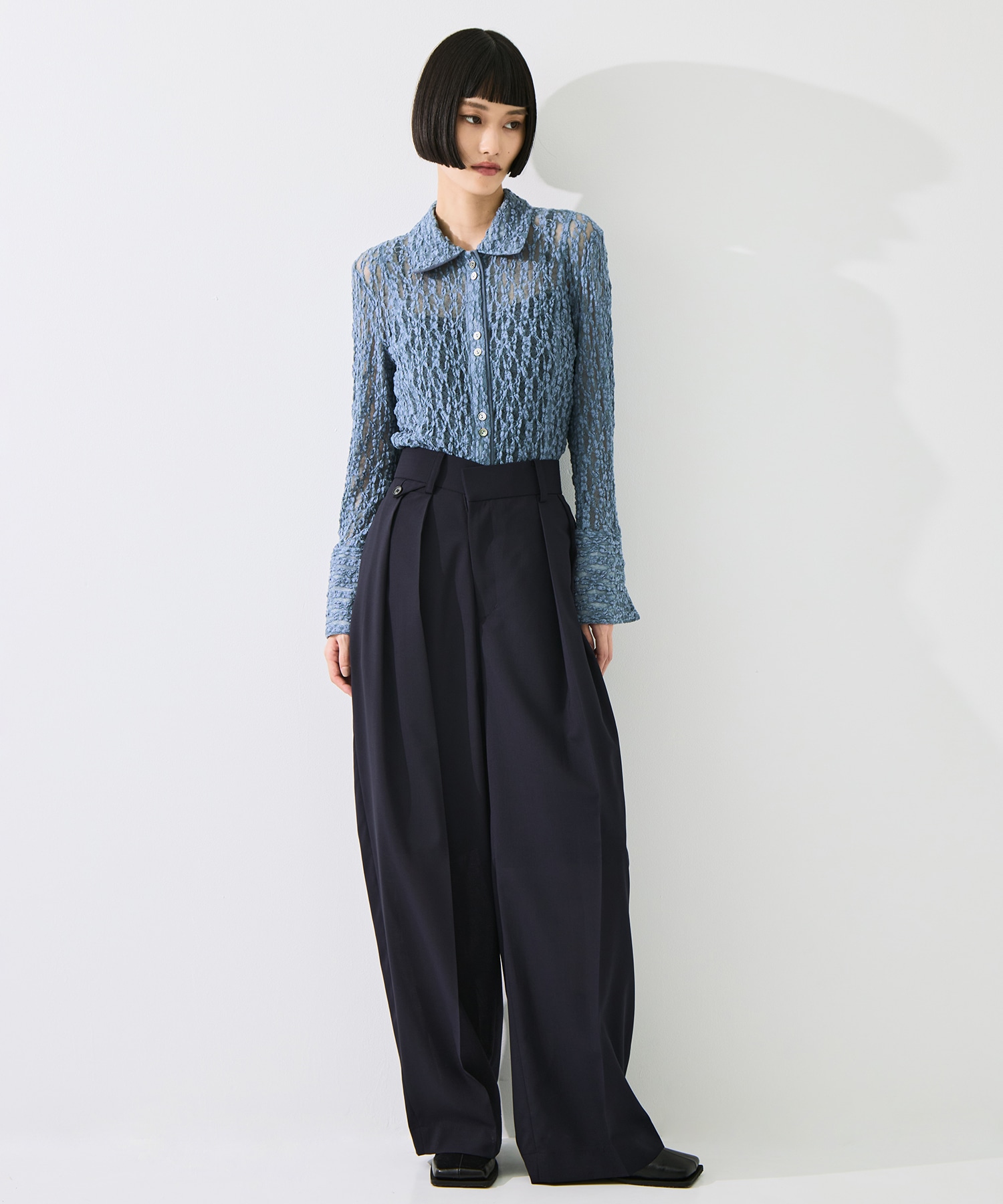 Double Tucked Trousers STUDIOUS
