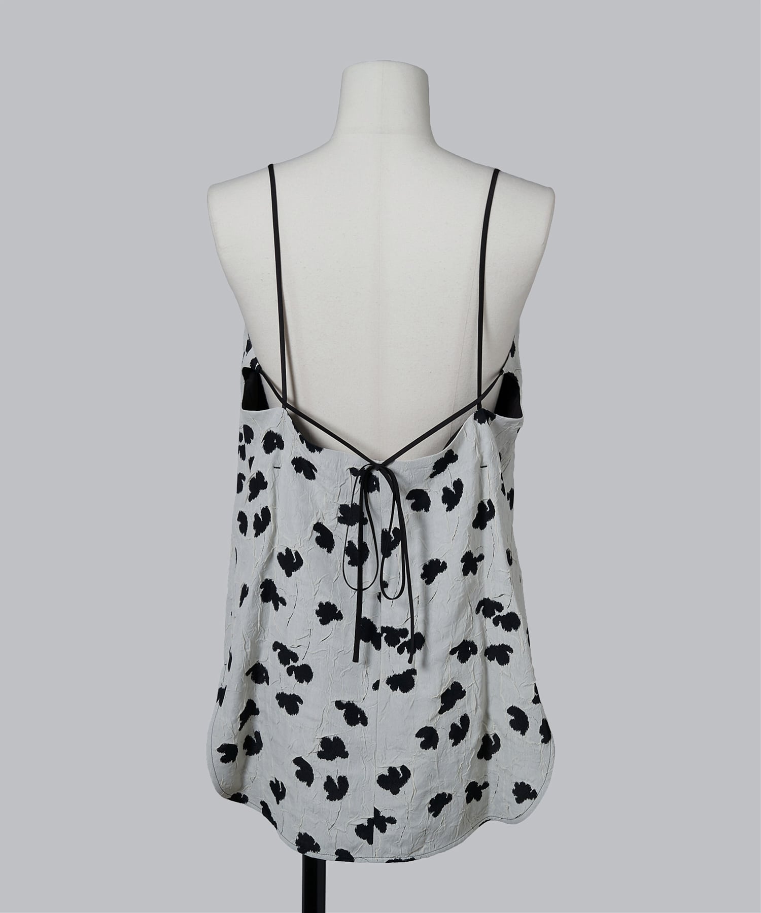 Double Layered Floral Jacquard Camisole Mame Kurogouchi