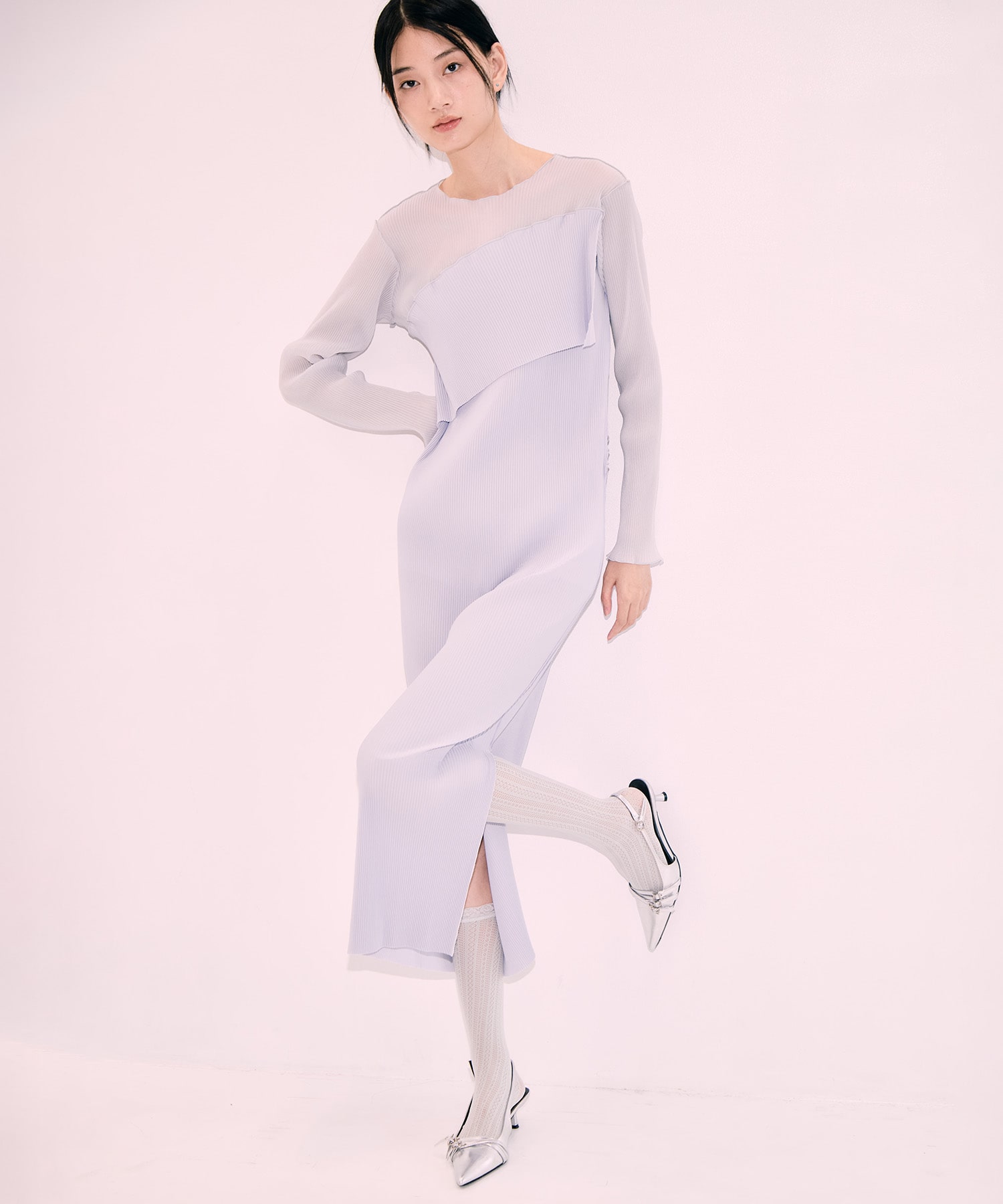 別注 SHEER DOCKING DRESS kotohayokozawa