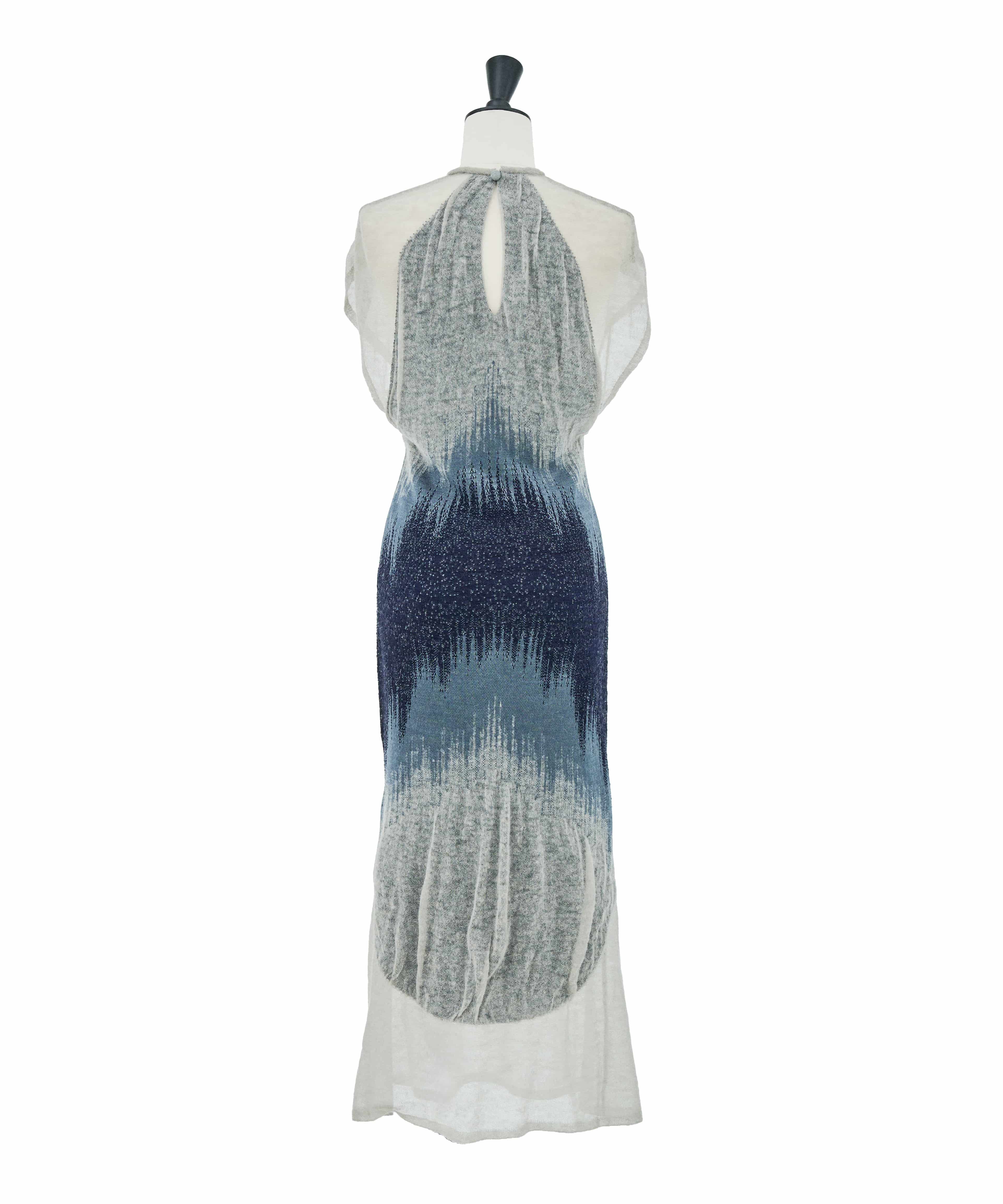Sheer Jacquard Knit Dress Mame Kurogouchi