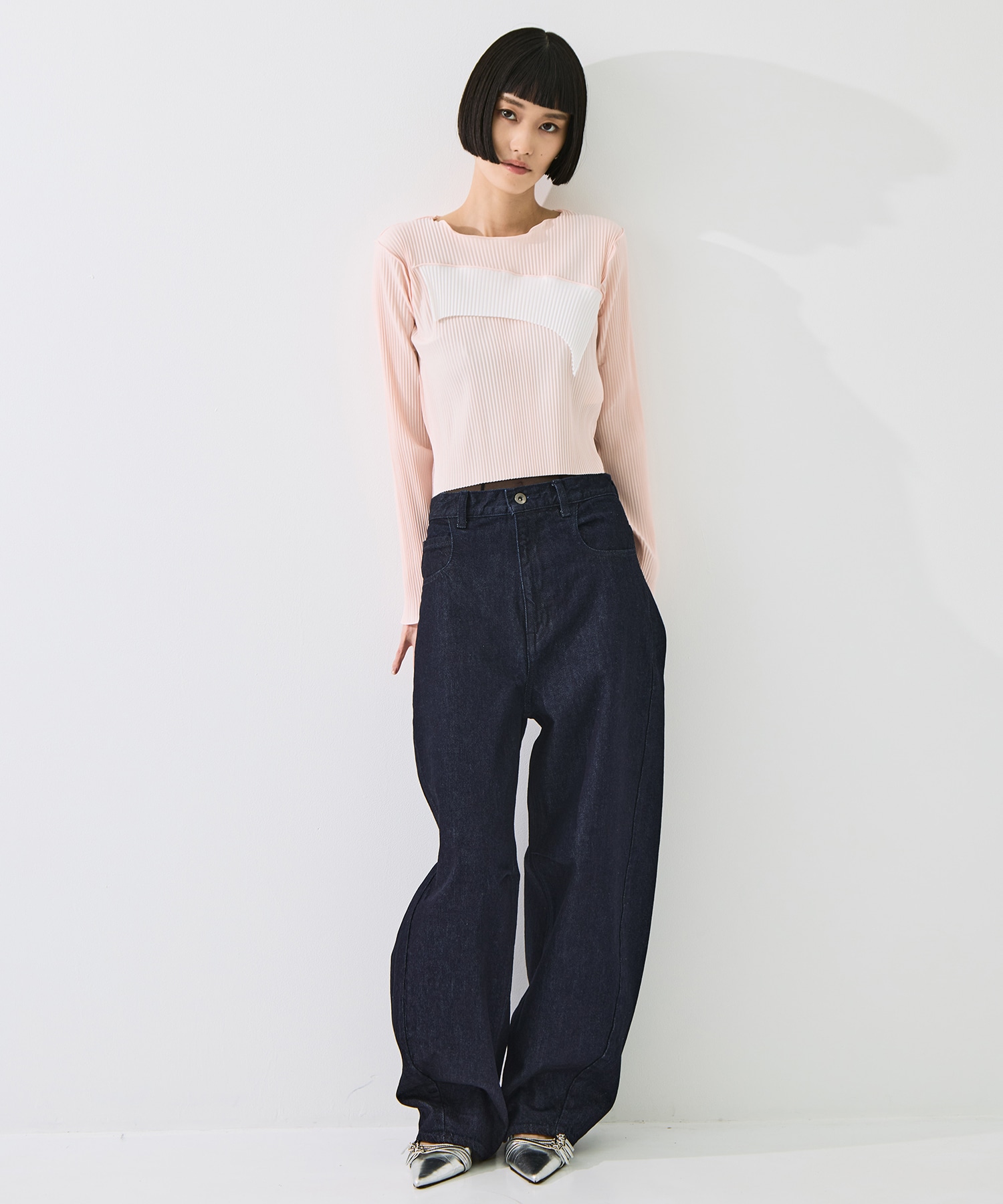 todo TINY WAVE TOP *LONG SLEEVE kotohayokozawa
