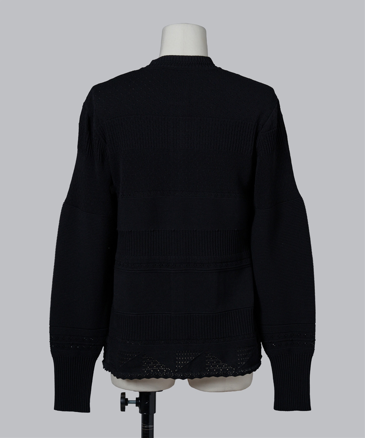 Knit Lace Cardigan Mame Kurogouchi