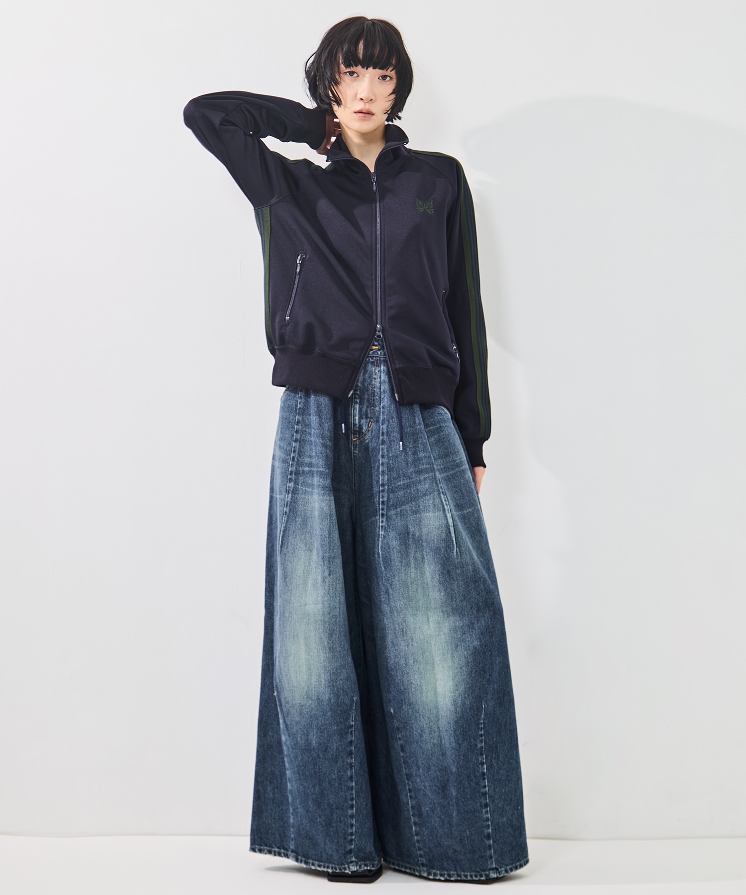 H.D Buggy jean-12oz Denim Needles