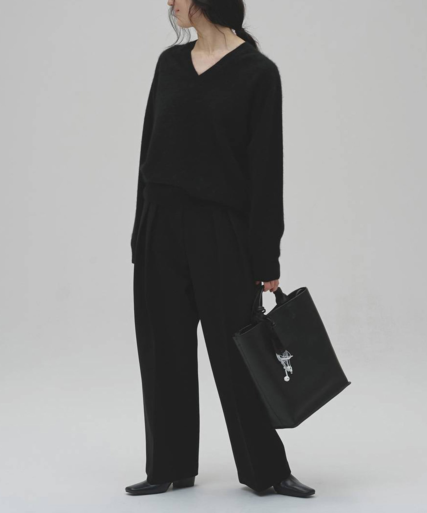 Bonding Wide Trousers TODAYFUL