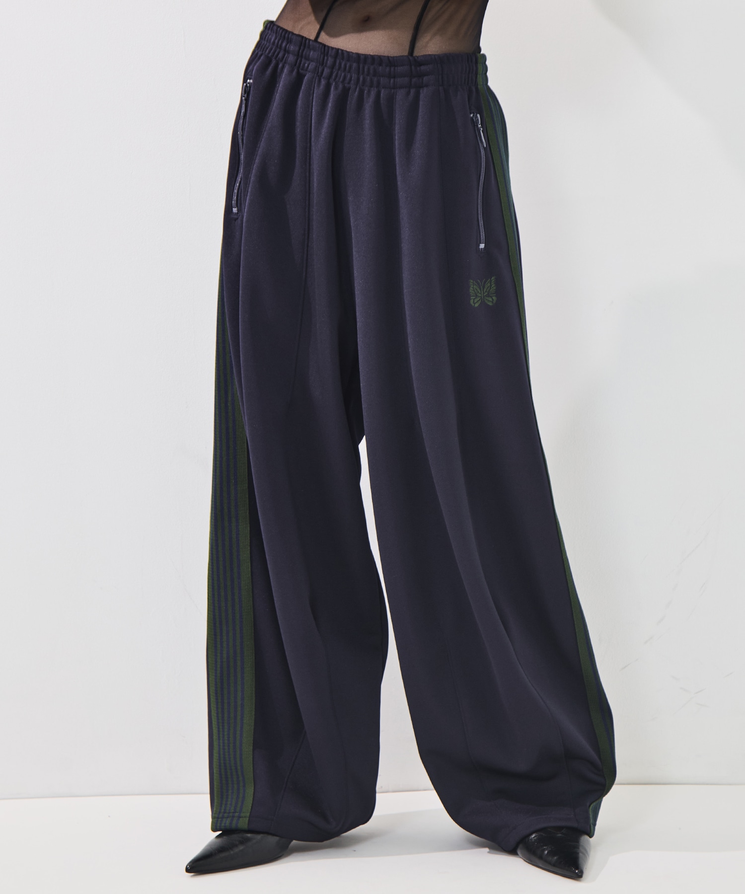 H.D Track Pant-Poly Smooth Needles
