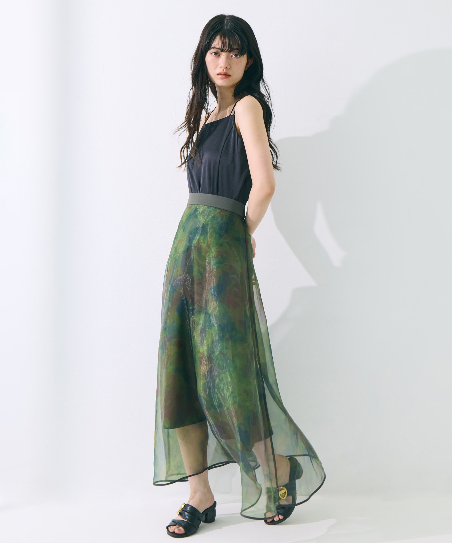 Art Flare Skirt STUDIOUS