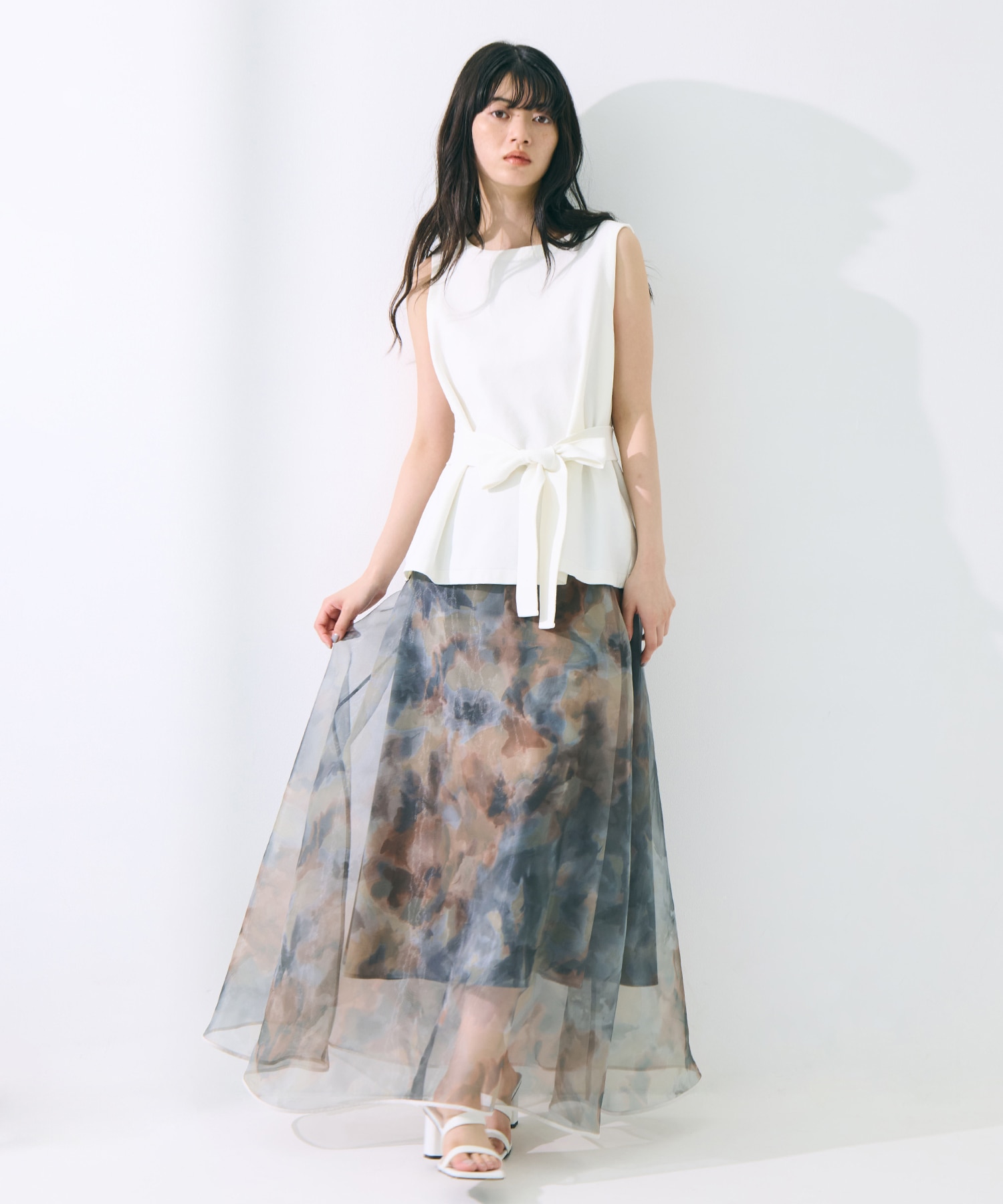 Art Flare Skirt STUDIOUS