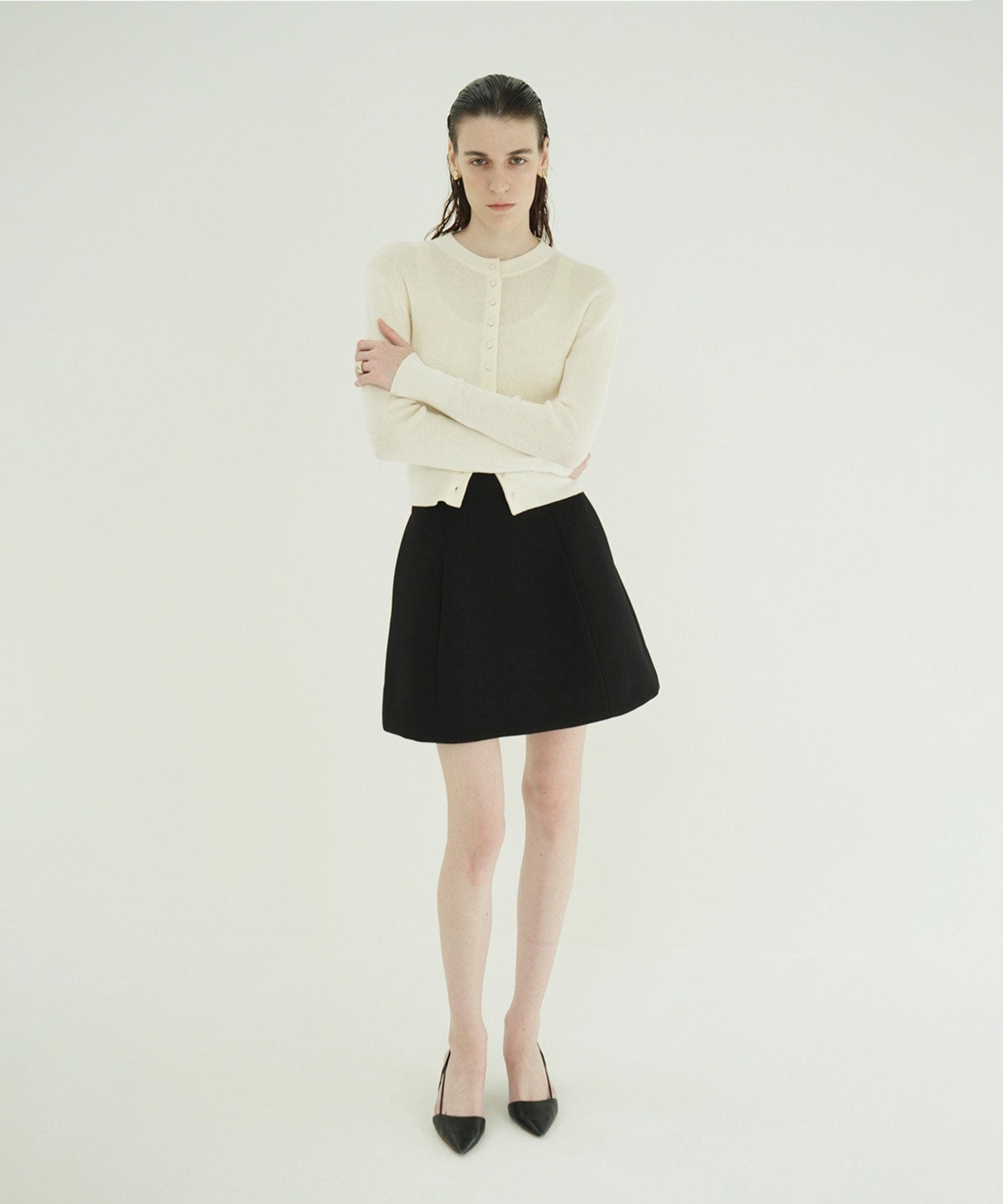 CONSTRUCTIVE MINI SKIRT CLANE