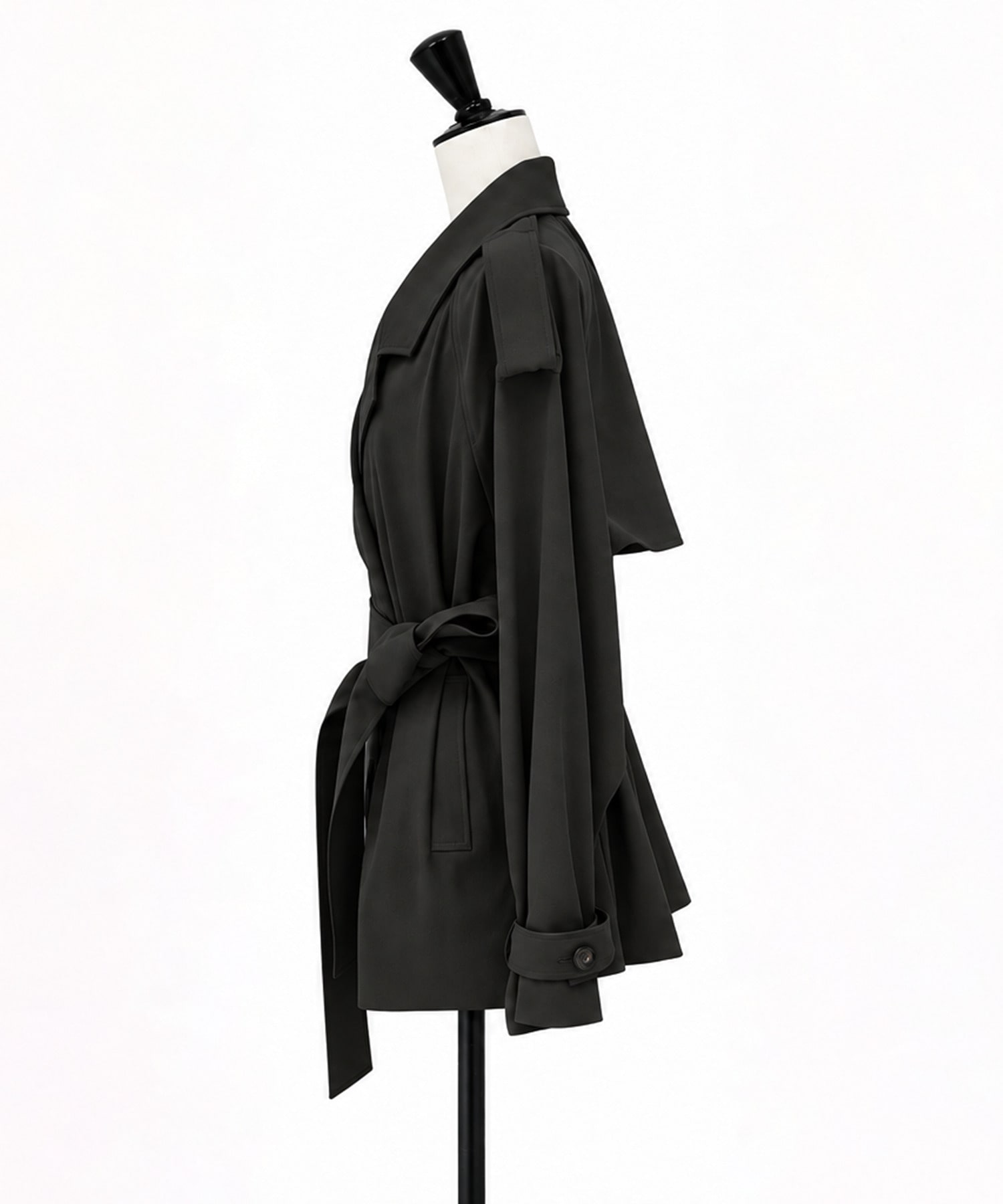 Belted Short Trench Coat STUDIOUS