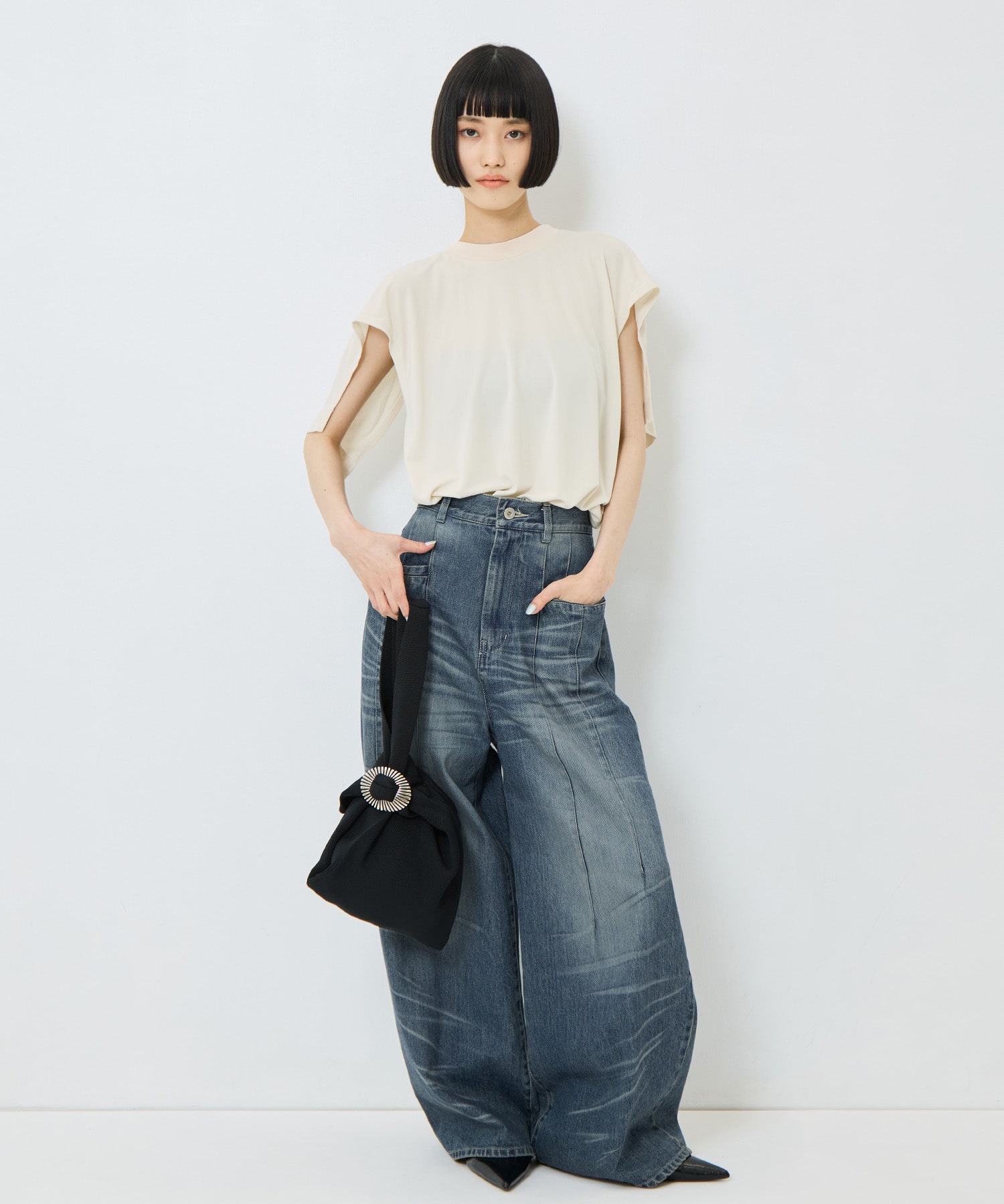 Concho knit bag TOGA