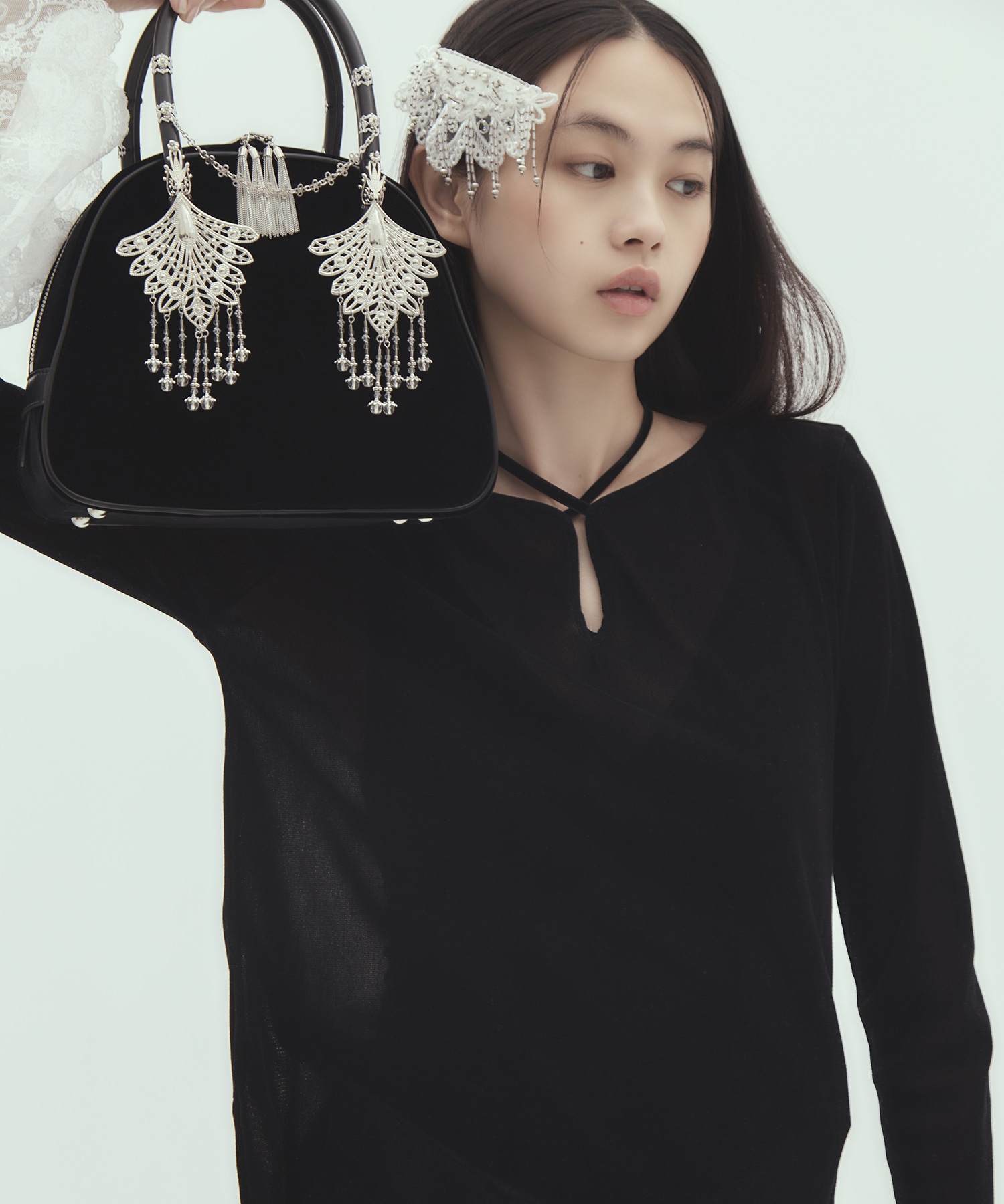 wing bijou hand bag tanakadaisuke