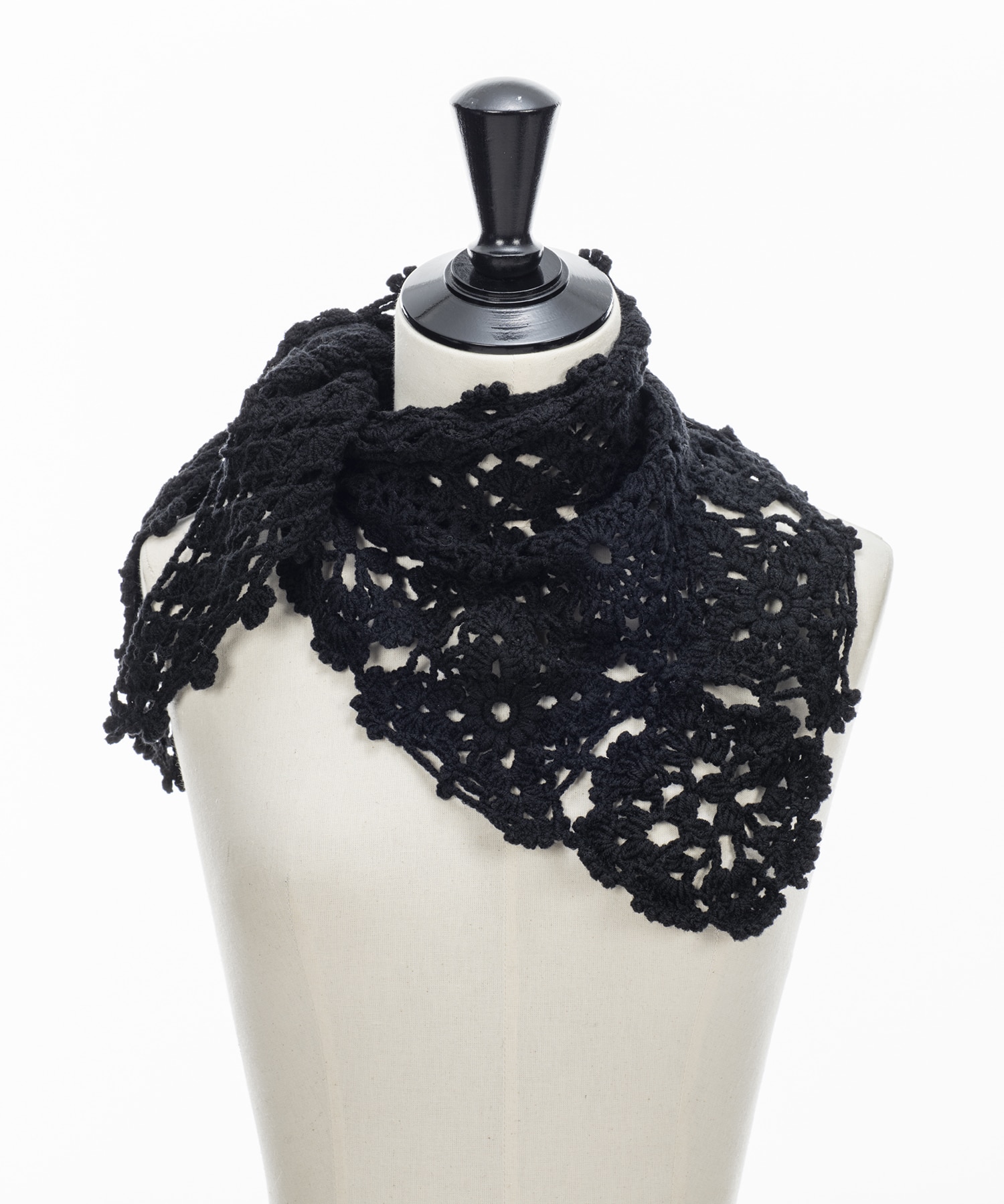 MOTIF CROCHET SCARF FETICO