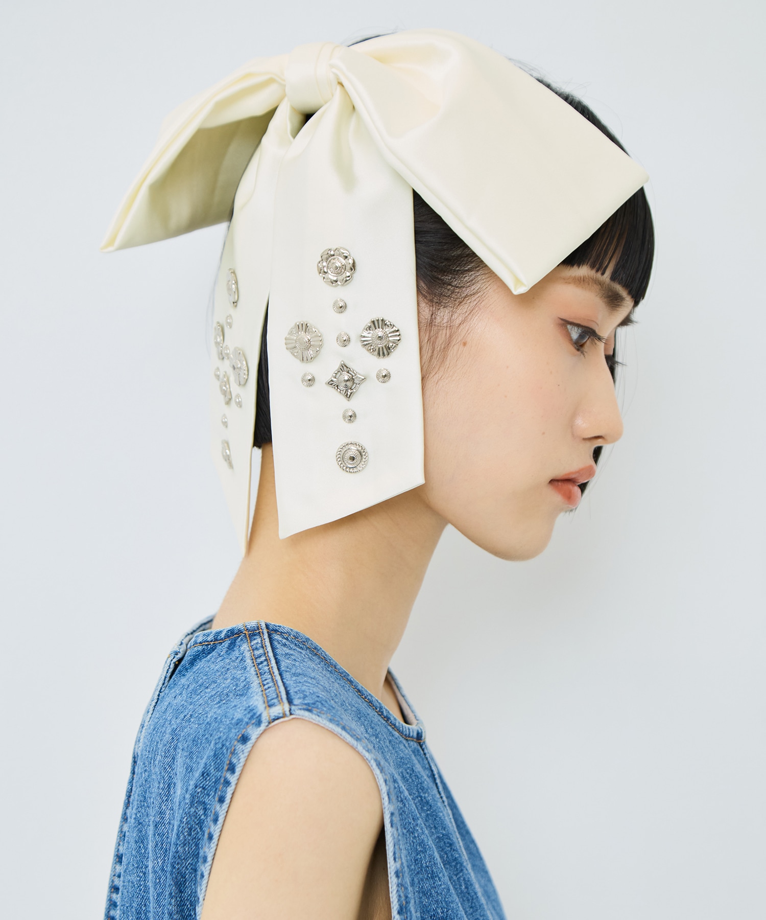 Ribbon hair clip TOGA