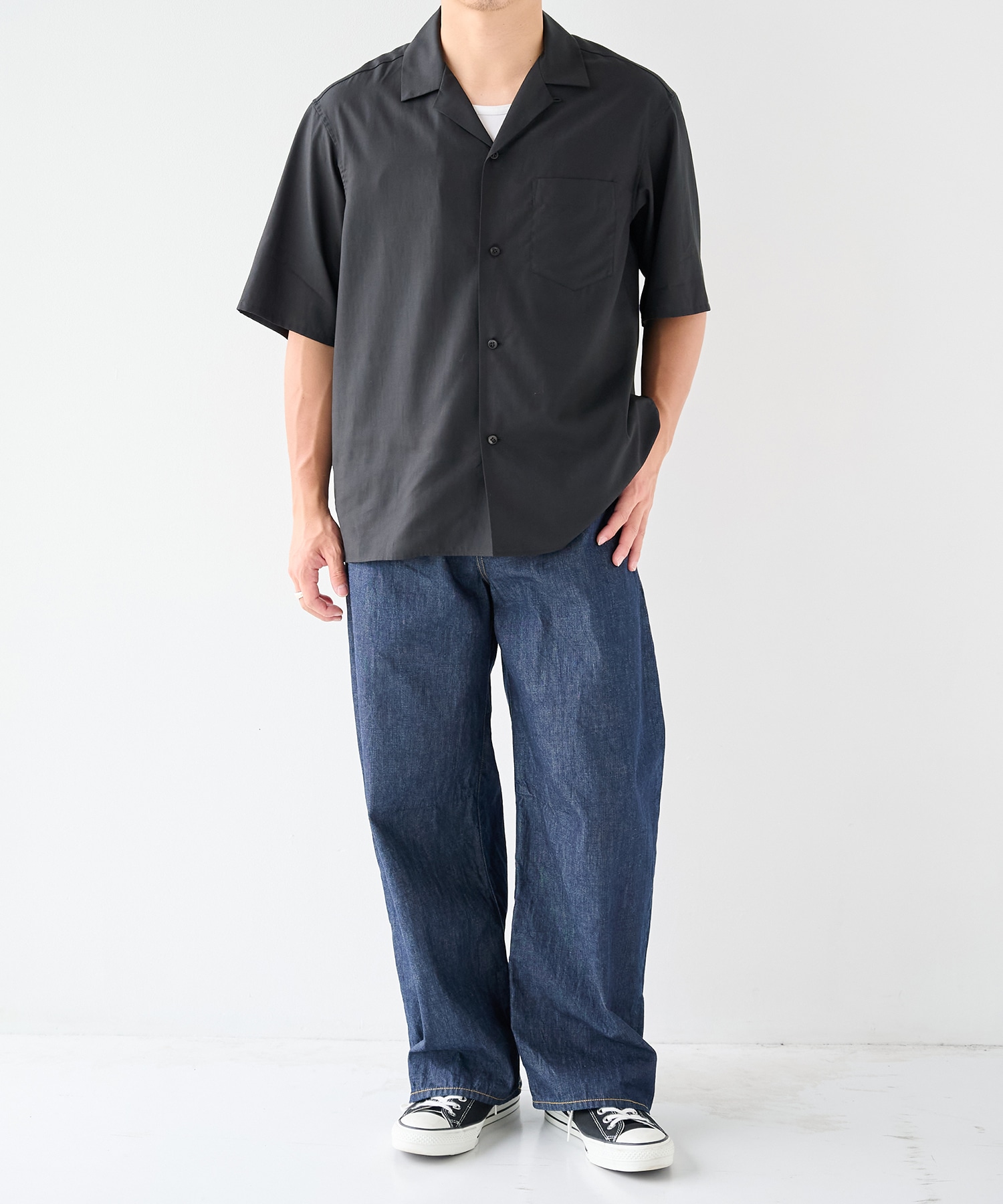 Soft Open collar Shirts STUDIOUS