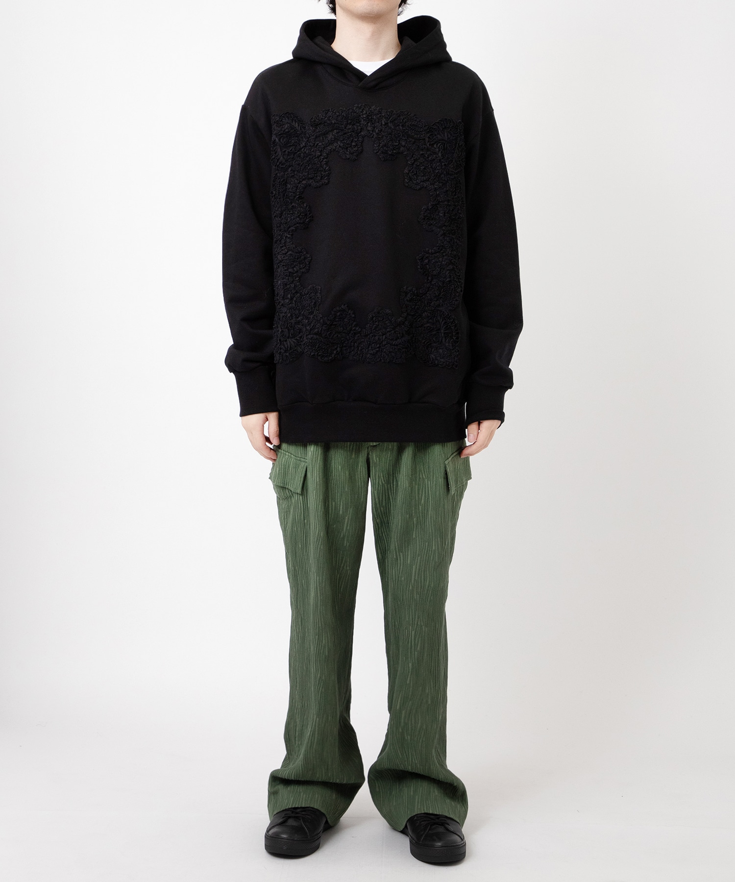BANDANA EMBROIDERY HOODIE TAAKK