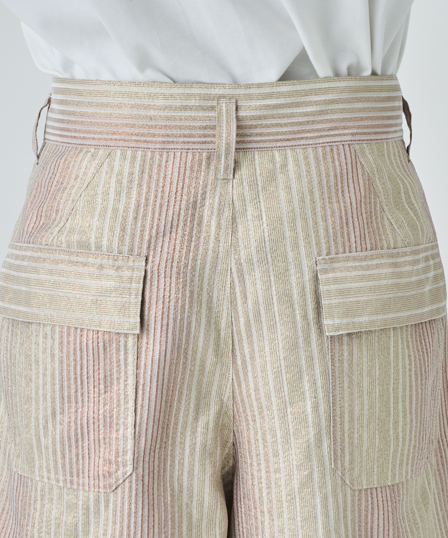 Glitter Stripe Cargo Shorts BED J.W. FORD