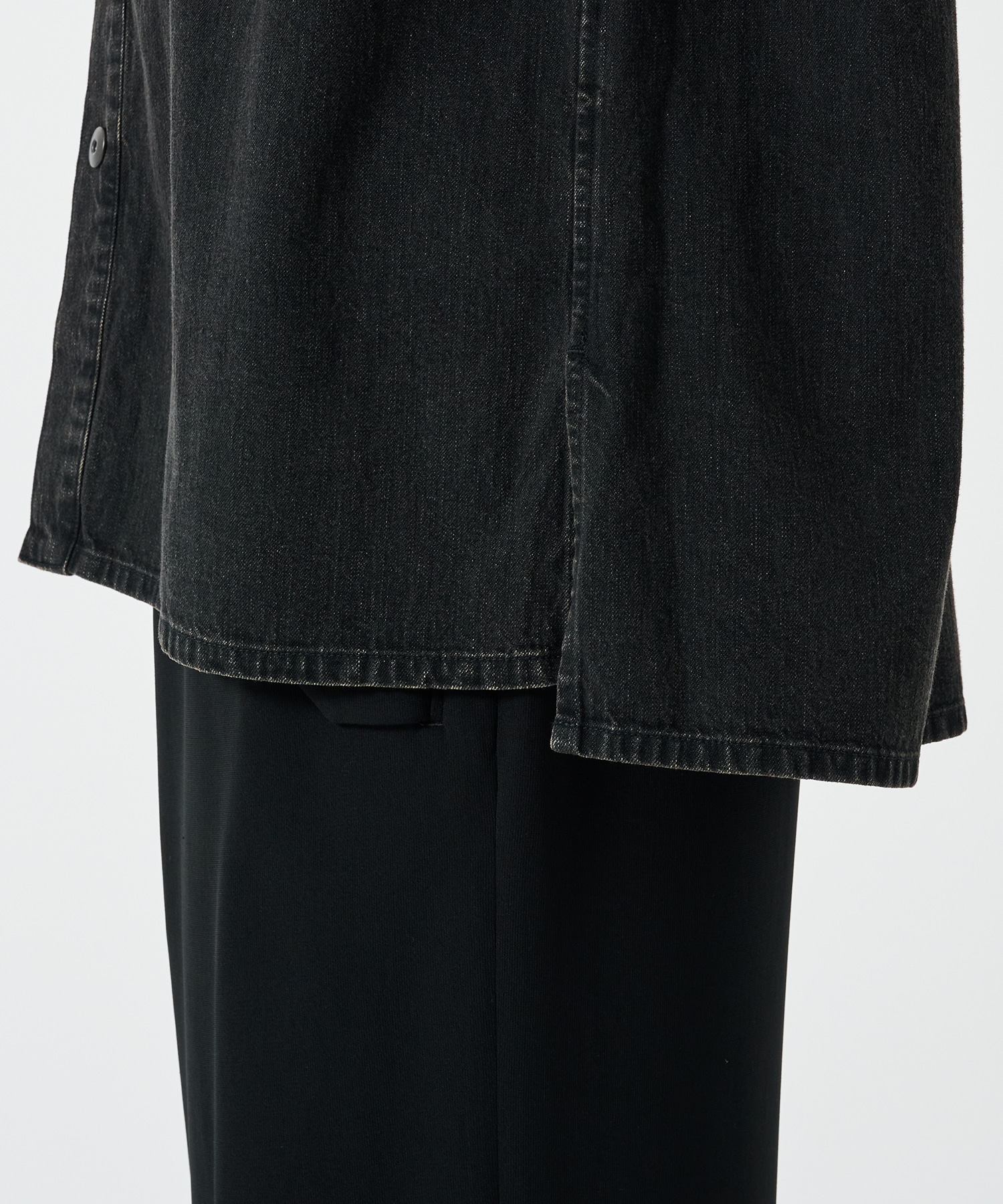 BLEACH OVERDYE DENIM SHIRTS STUDIOUS