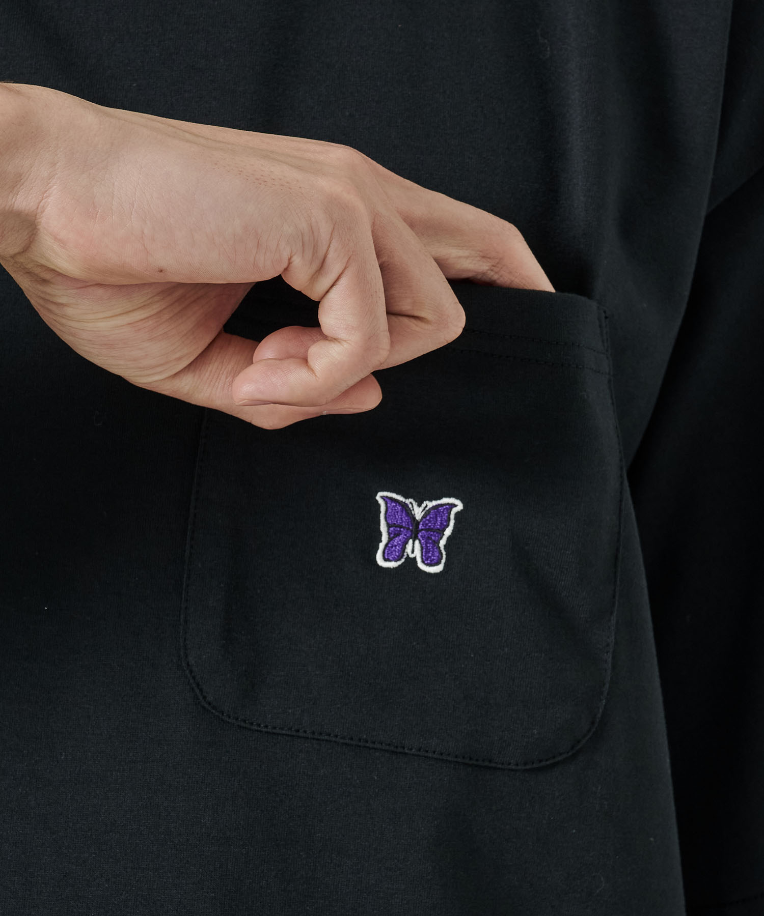 S/S Crew Neck Tee - Poly Jersey NEEDLES