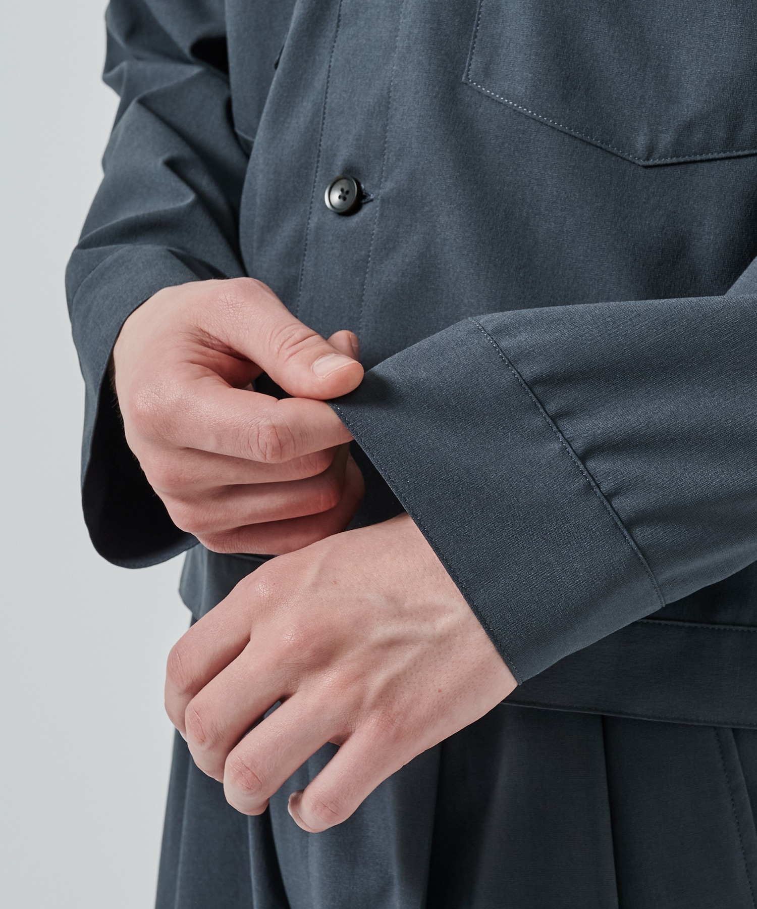 〈別注〉W POCKET SHIRT JACKET MARKAWARE/marka