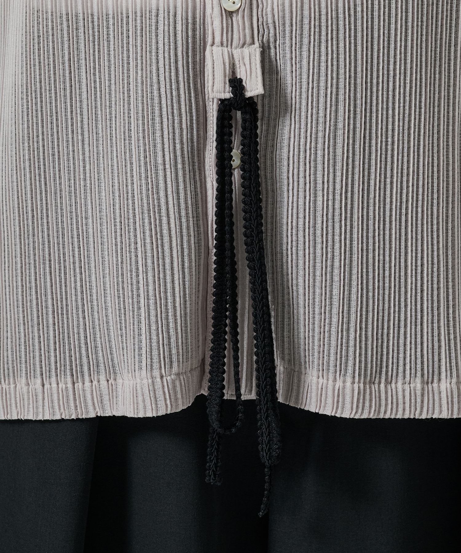 PLEATS SHEER SHIRTS SHAREEF