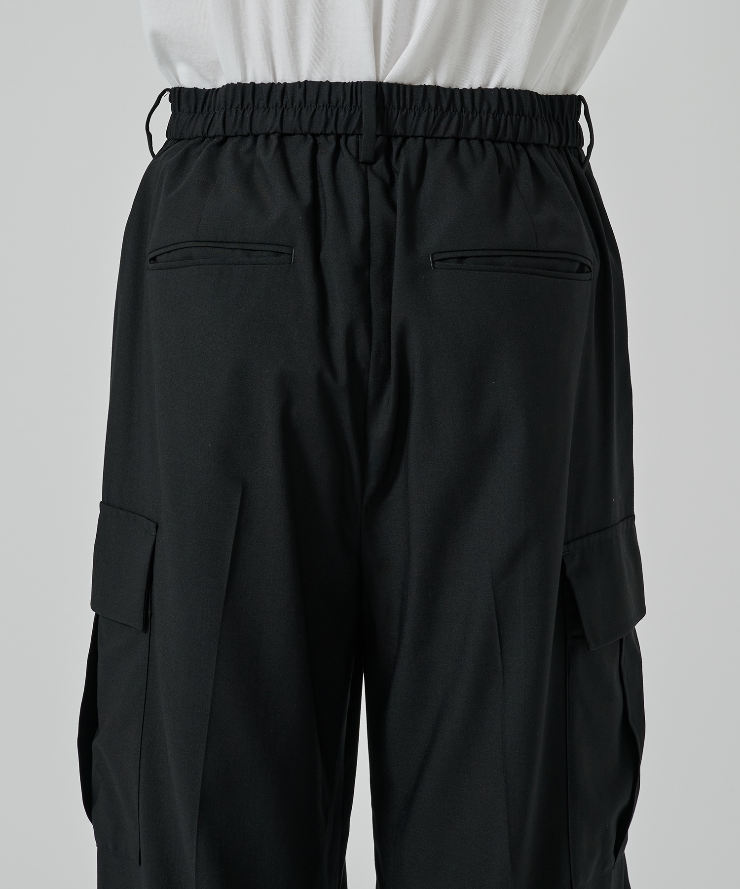 【涼しいウール】COOL WOOL CARGO PANTS STUDIOUS