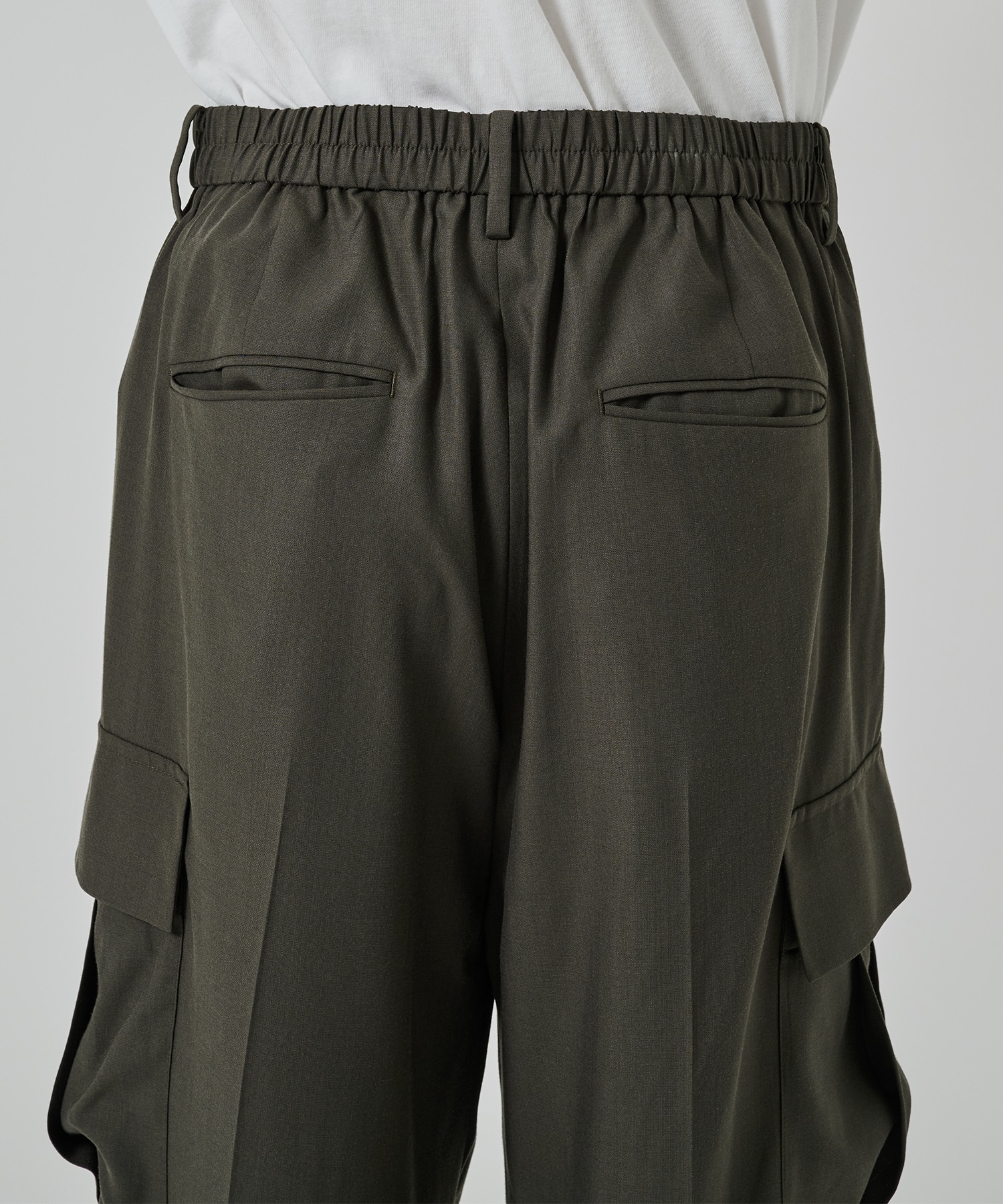 【涼しいウール】COOL WOOL CARGO PANTS STUDIOUS