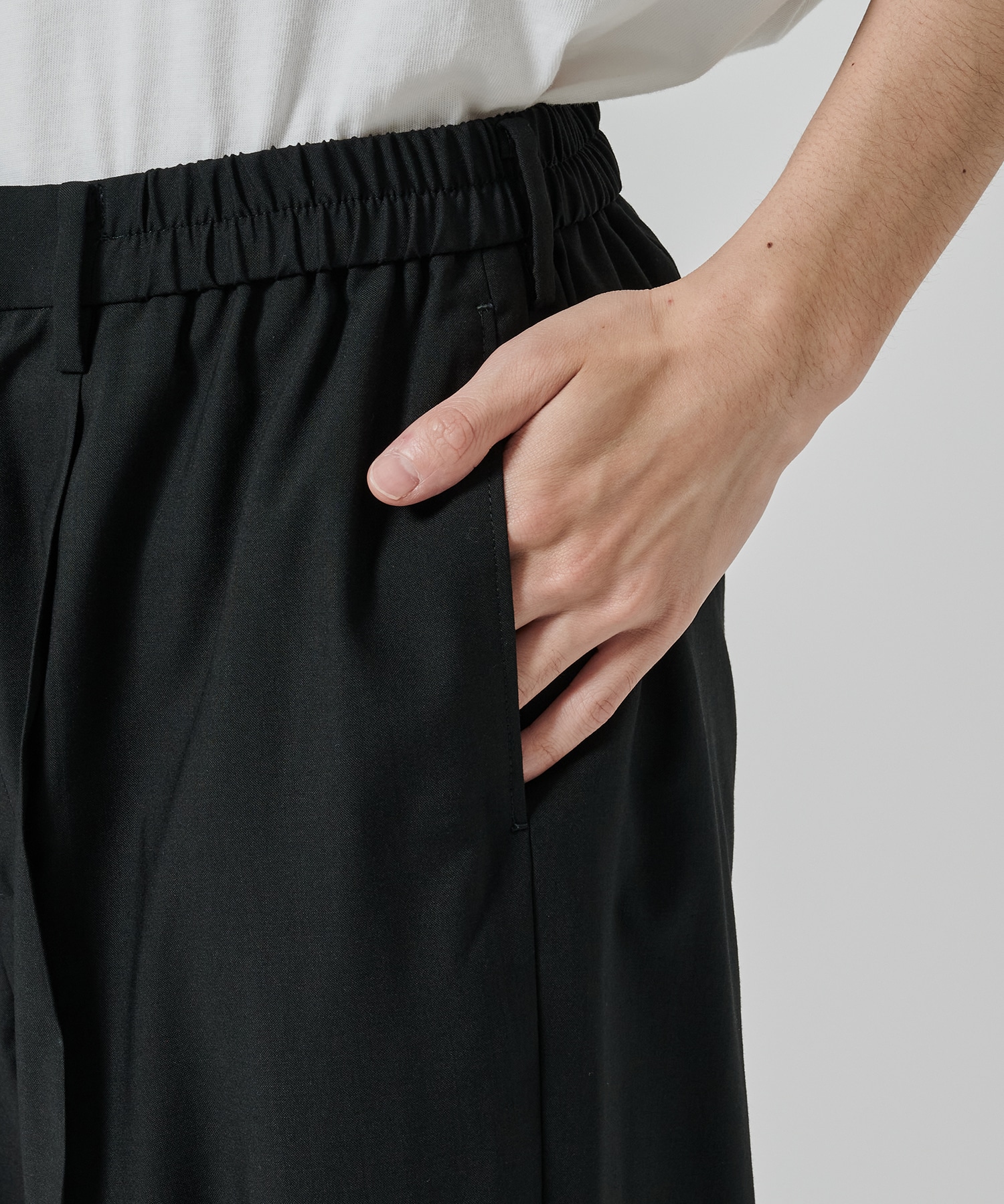 【涼しいウール】COOL WOOL WIDE SLACKS STUDIOUS