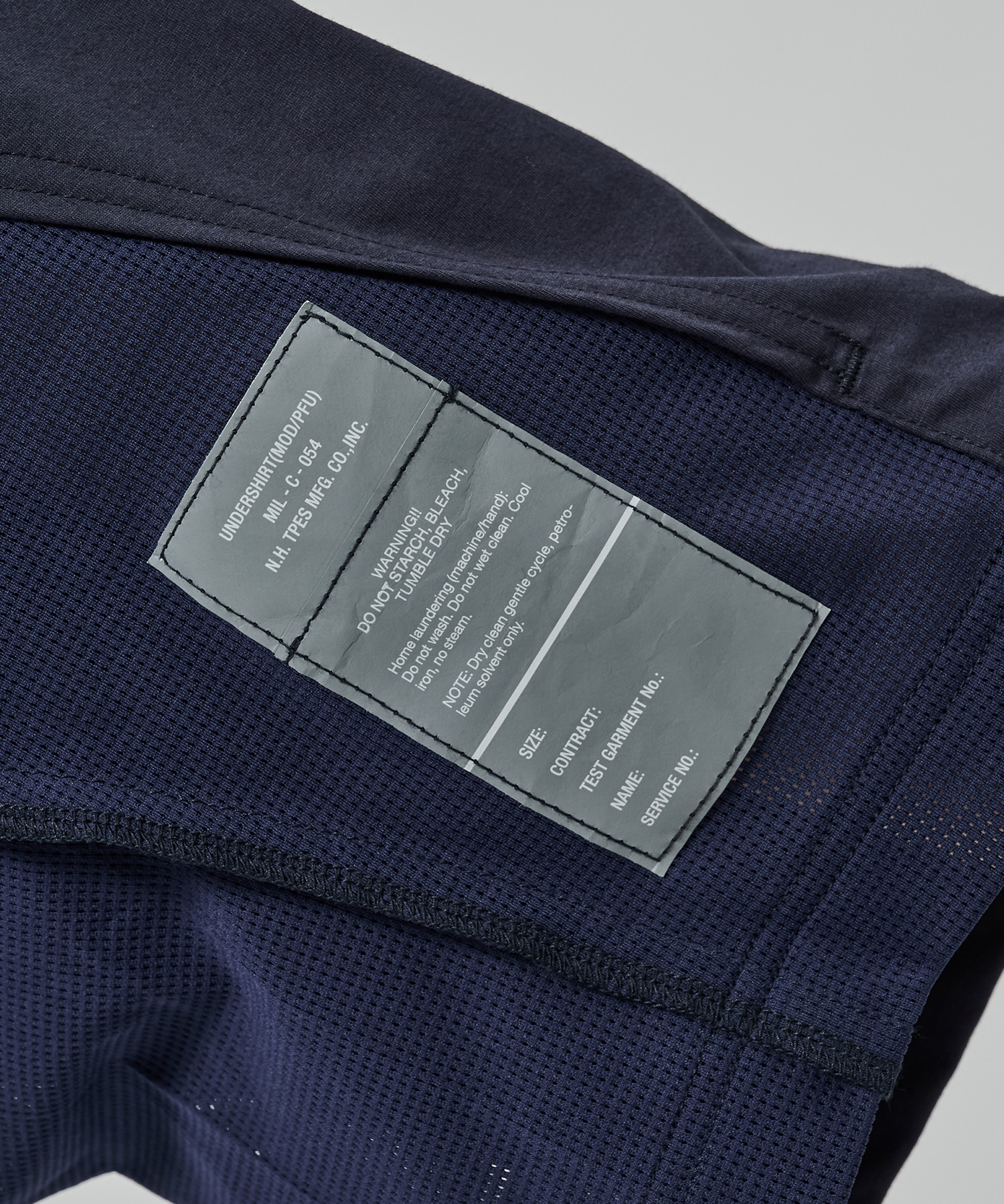 〈別注〉メッシュ切り替えミルスペックTEE N.HOOLYWOOD