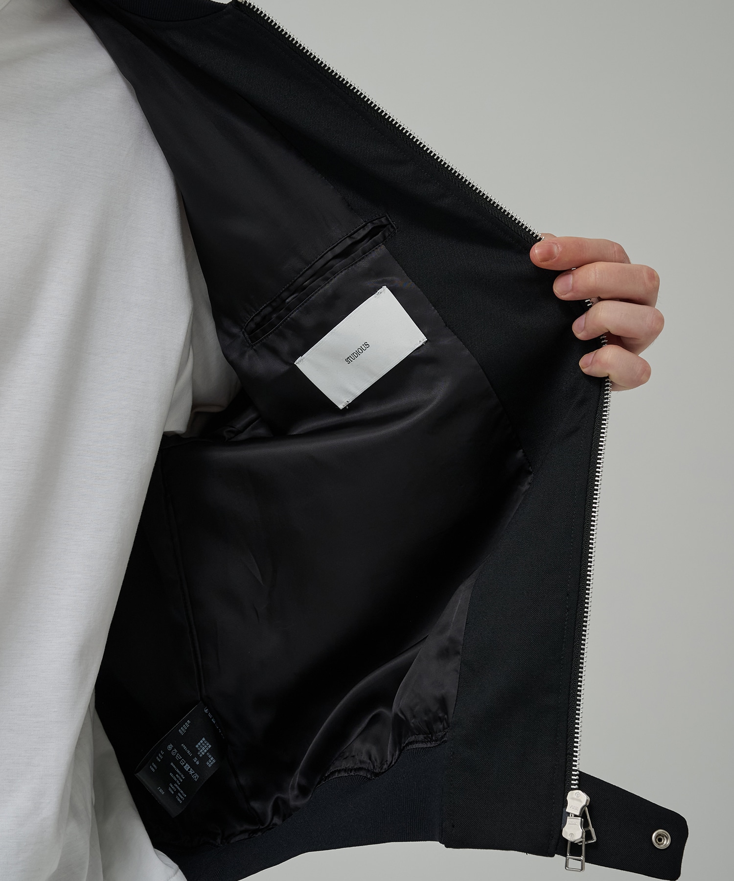 BAP WOOL BOMBER JACKET STUDIOUS