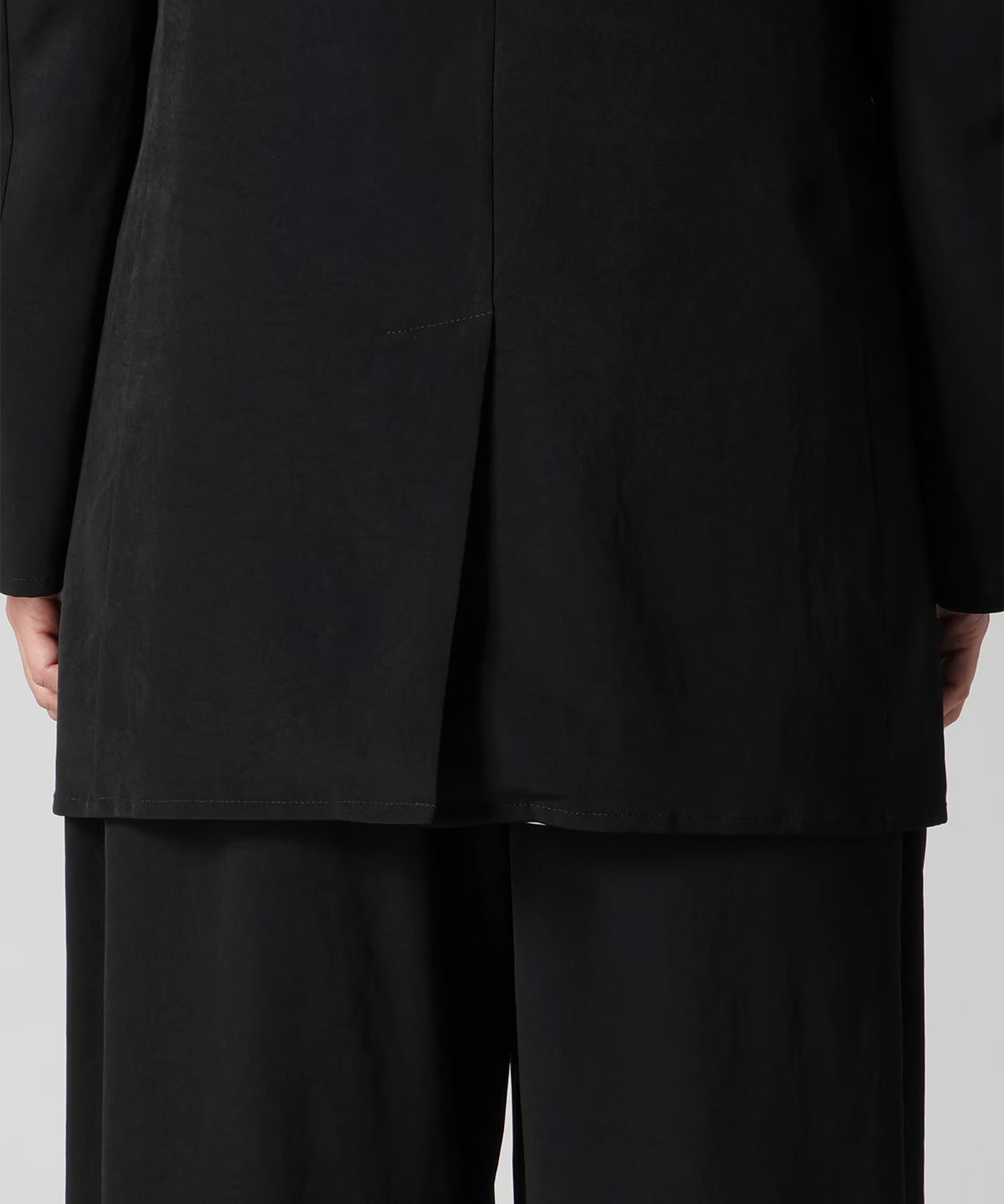 シルク二重ラペルJ Yohji Yamamoto
