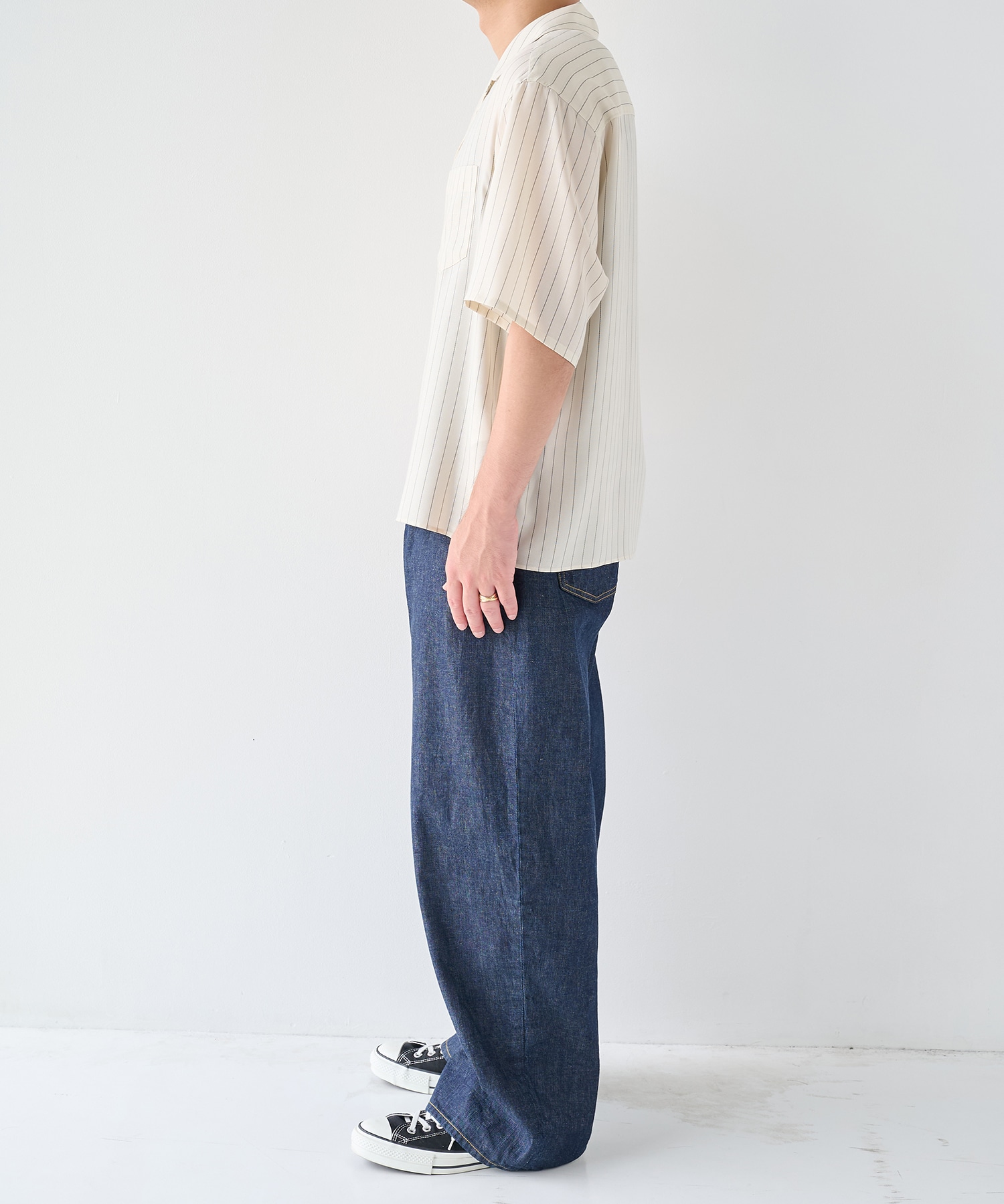 8.5oz Barrel Denim Pants STUDIOUS
