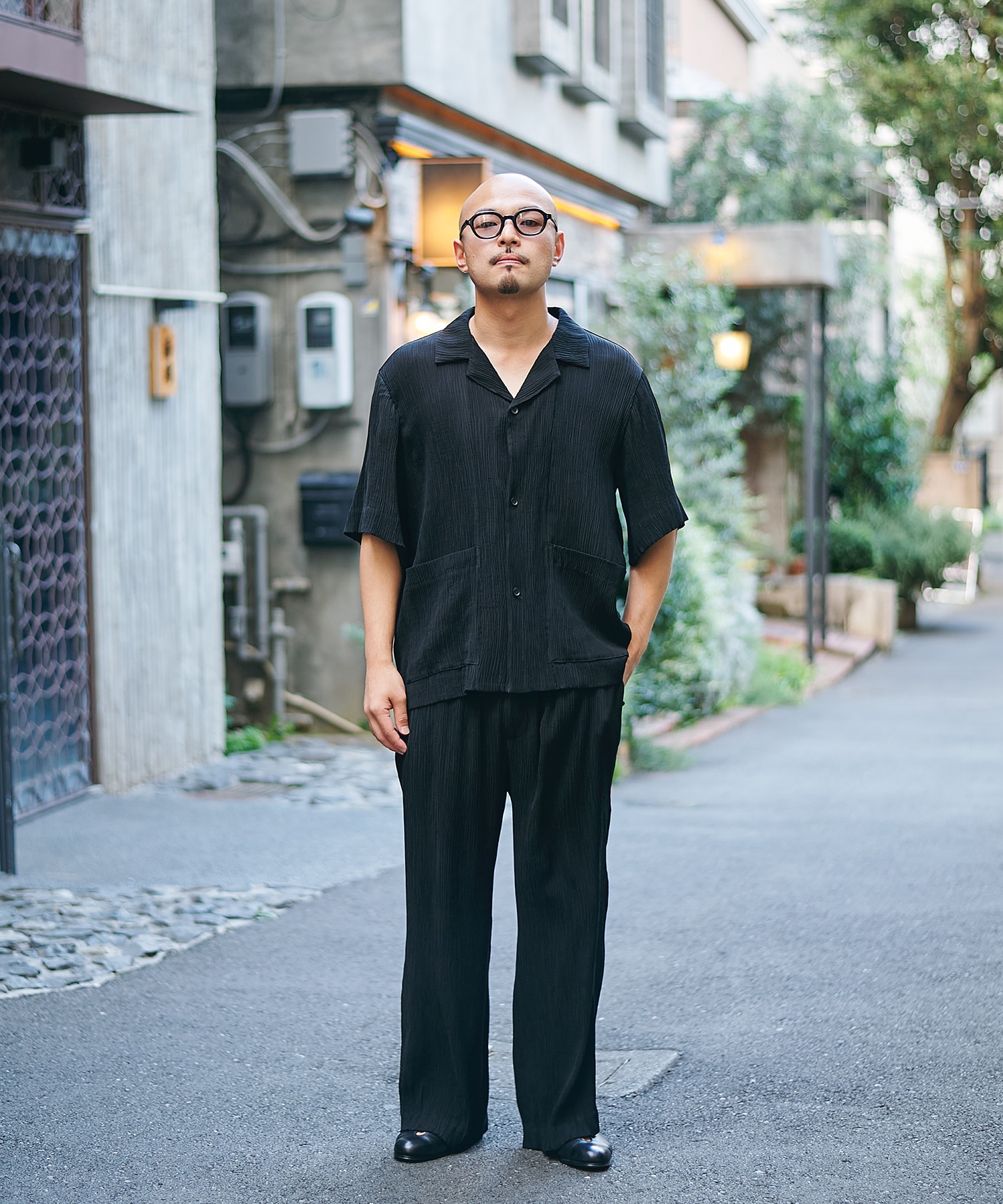 Silky Pleats Easy Pants STUDIOUS