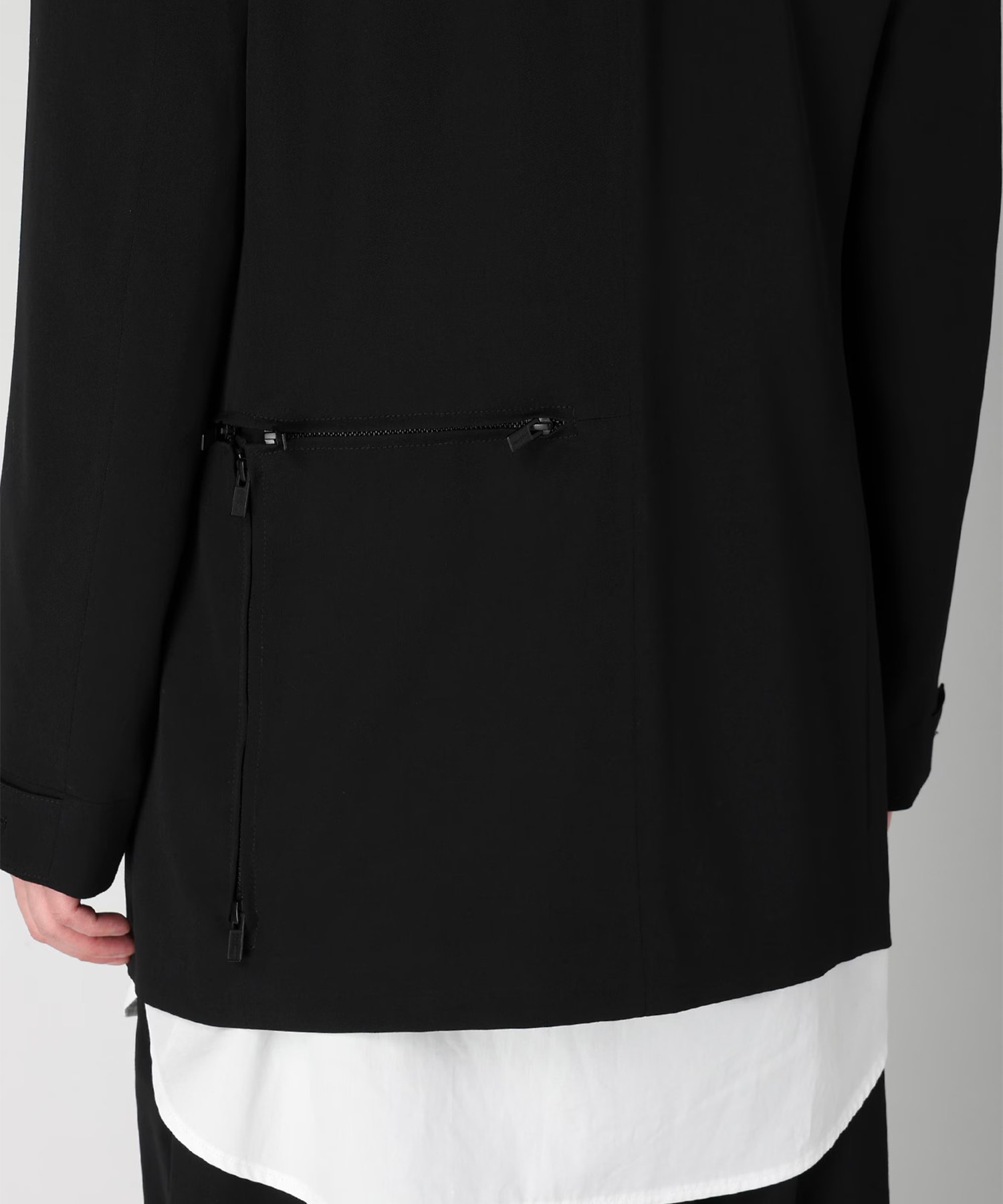 NOTCH GABARDINE JACKET Yohji Yamamoto