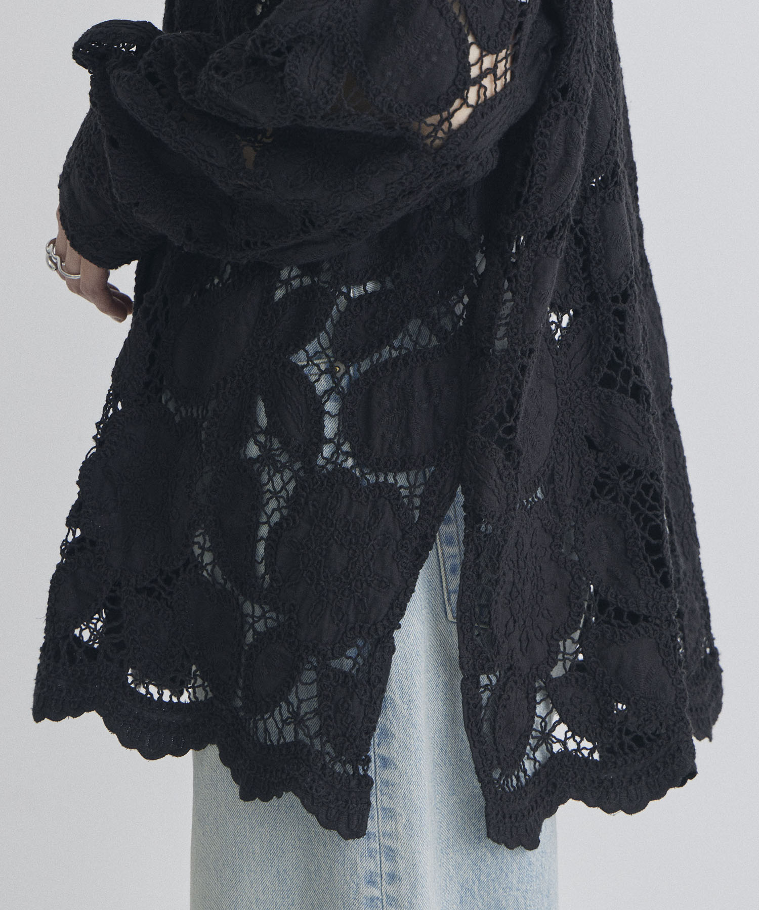 VINTAGE LIKE CODE LACE SHIRT AMERI