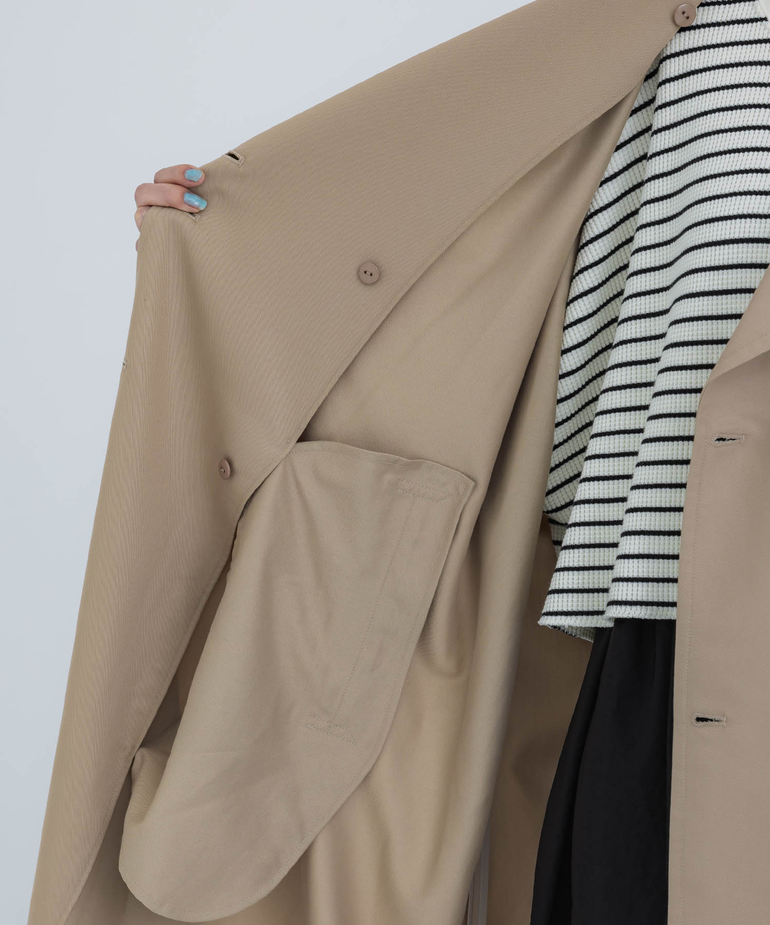 TRENCH MULTI WAY LONG VEST AMERI