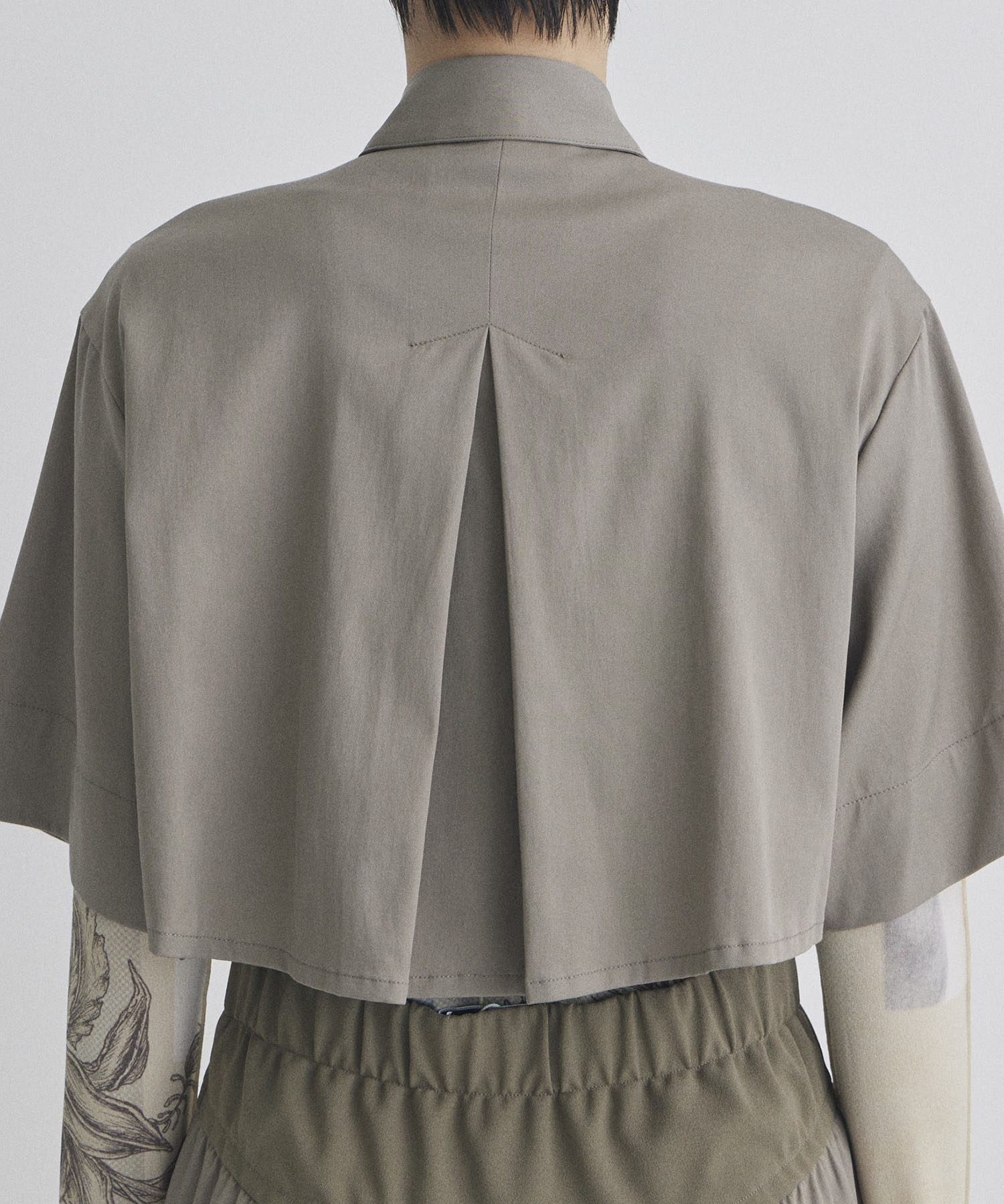 Corset Detail Shirt Dress STUDIOUS