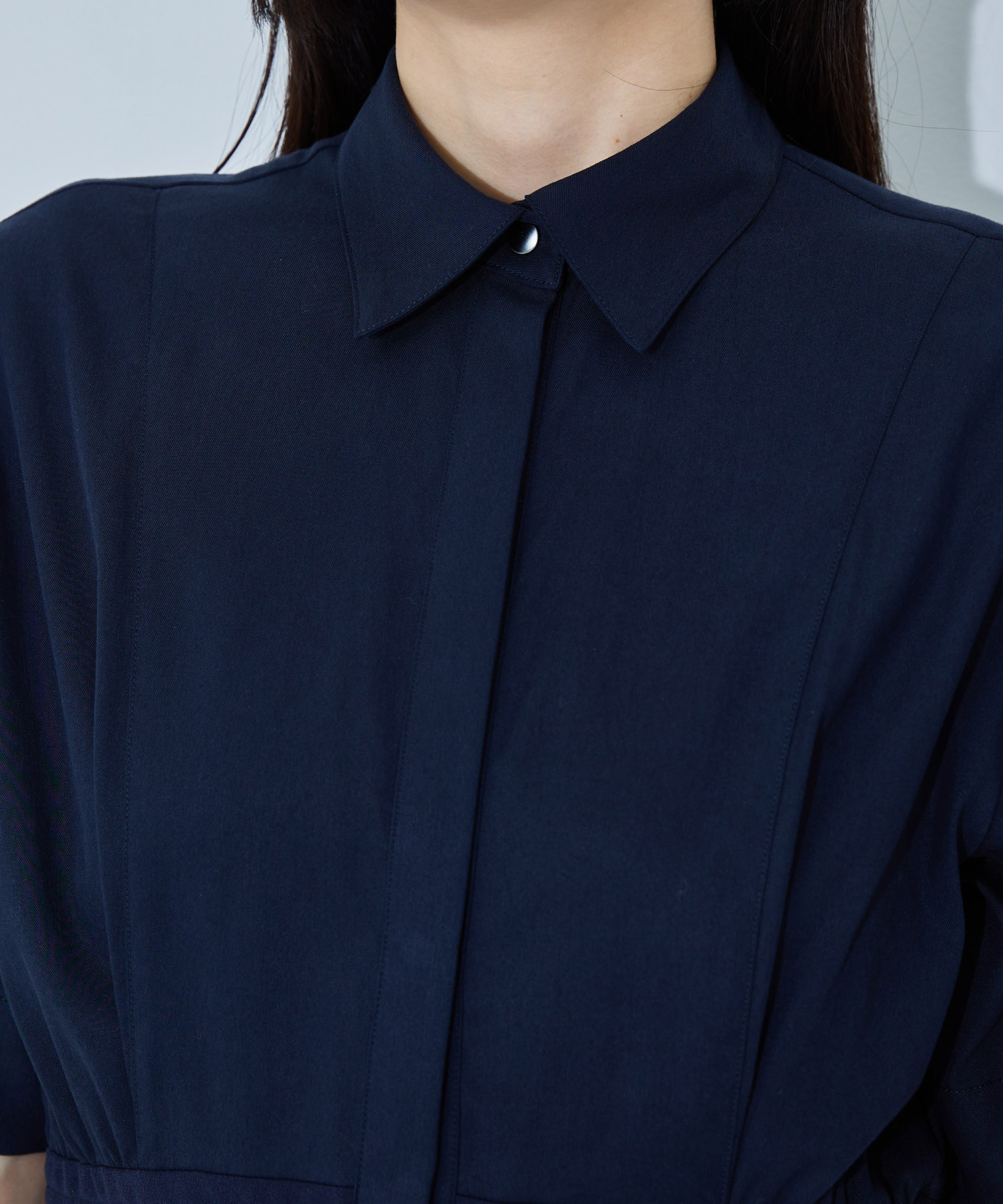 Corset Detail Shirt Dress STUDIOUS