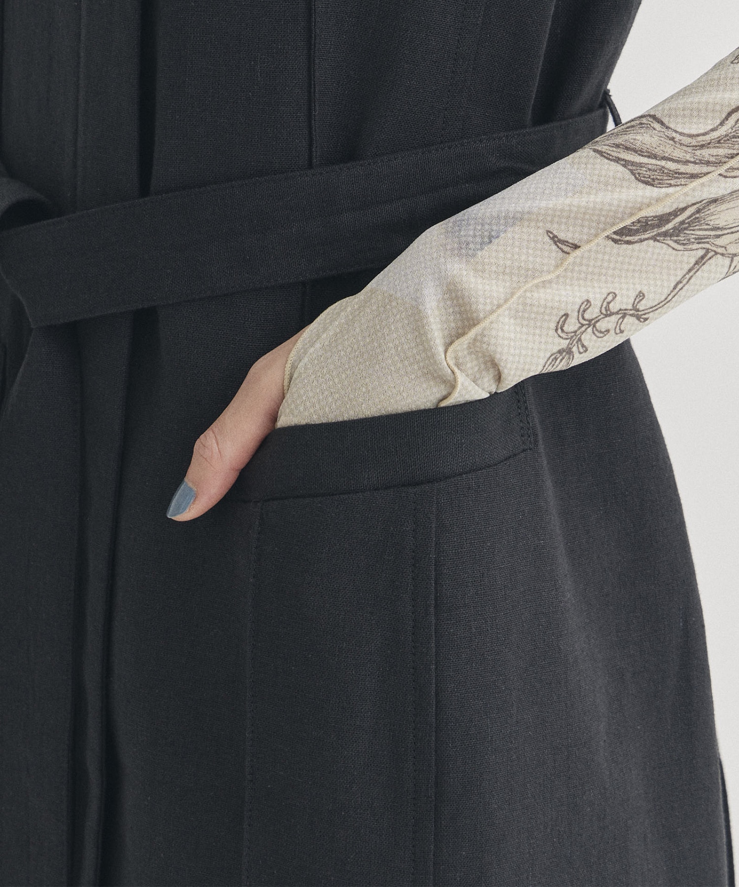 Tailored Linen Gilet Dress STUDIOUS