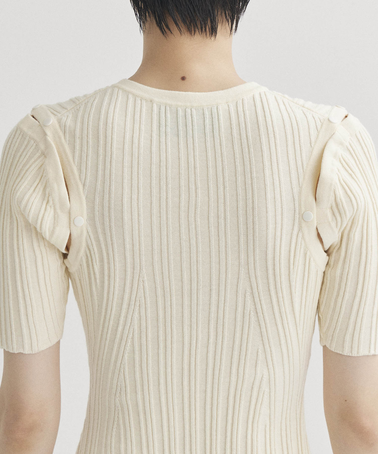 2way Sleeve Knit Dress STUDIOUS