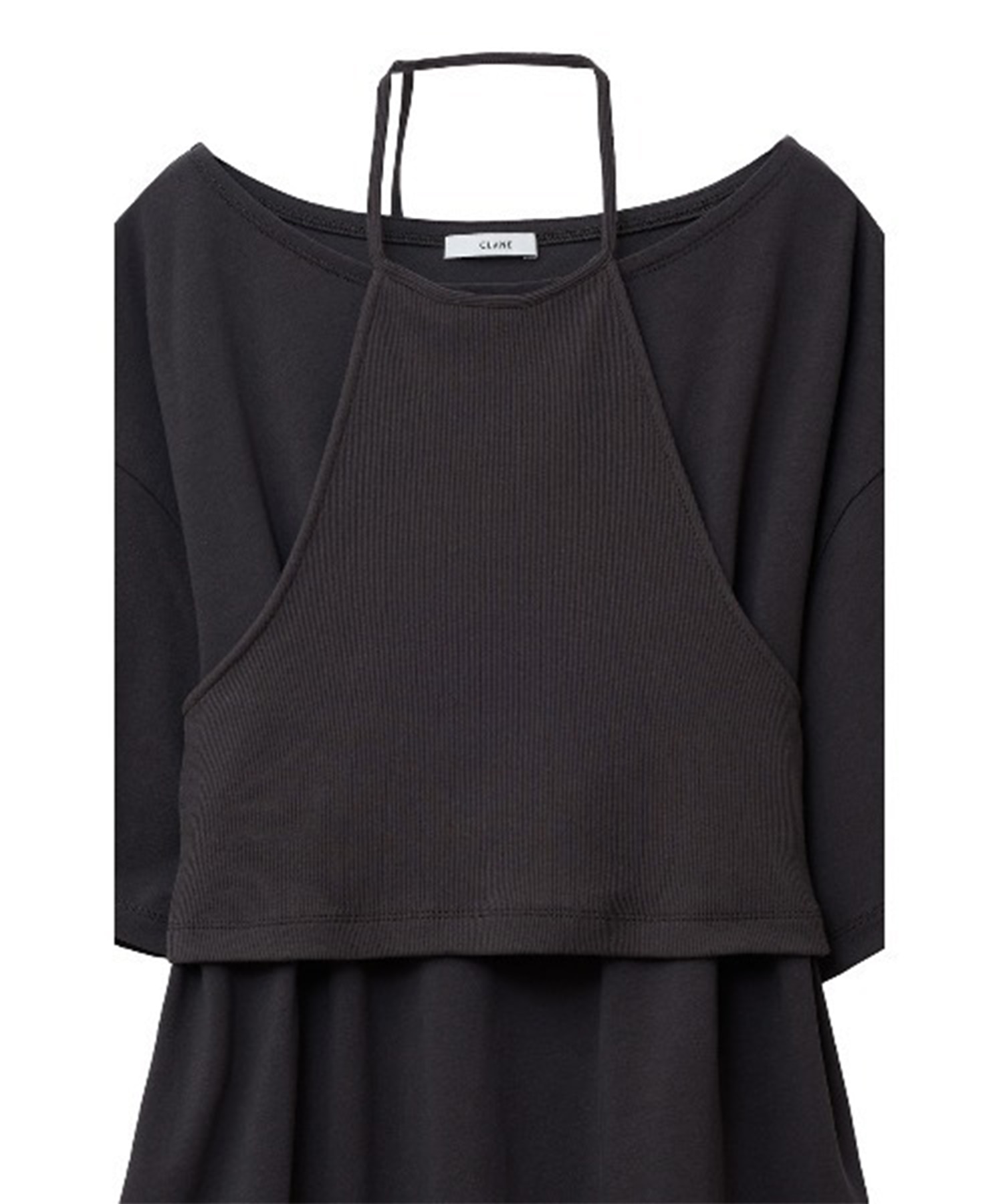 HALTER BUSTIER SET TEE CLANE