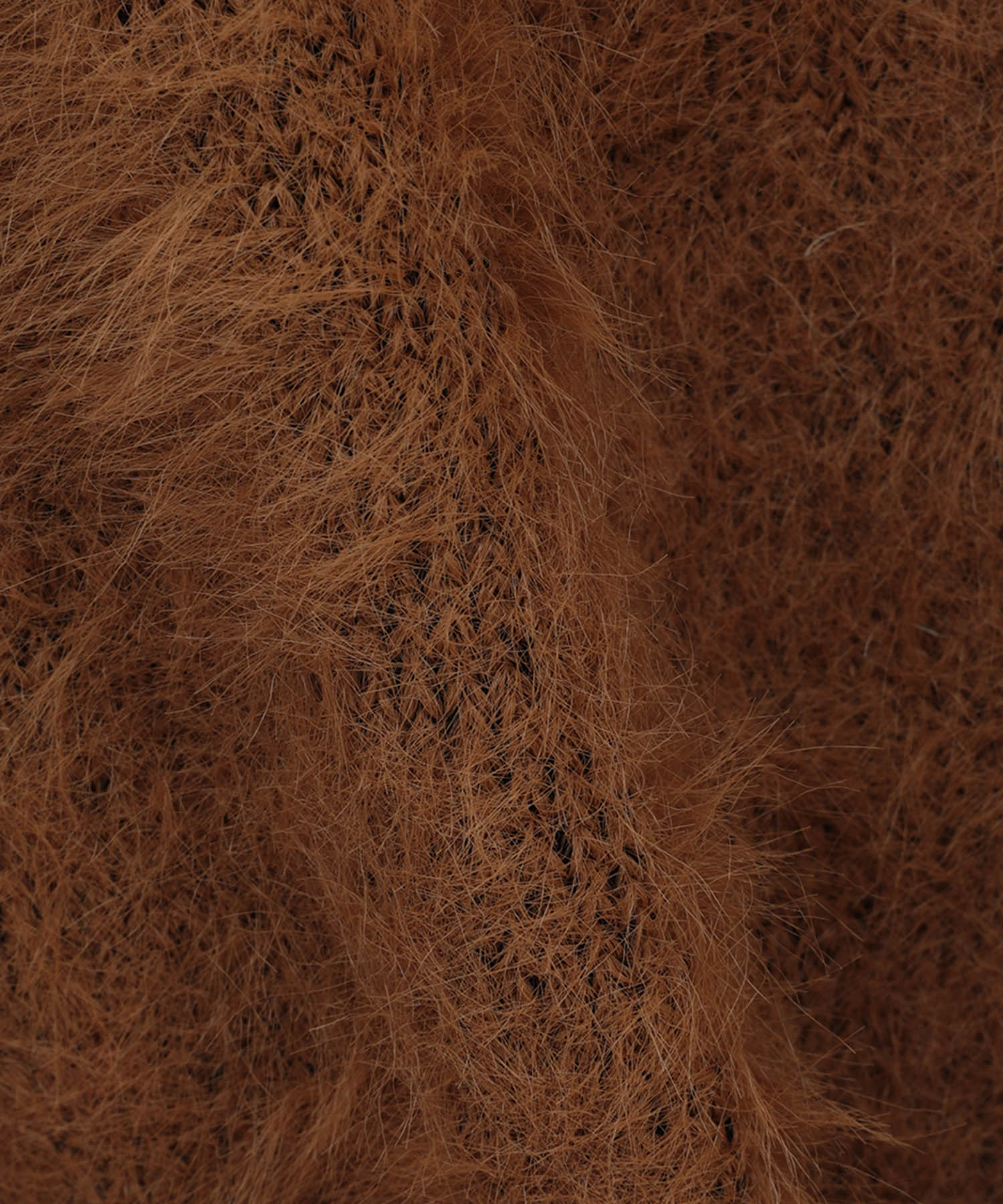 SHAGGY AMERICAN SLEEVE KNIT TOPS CLANE