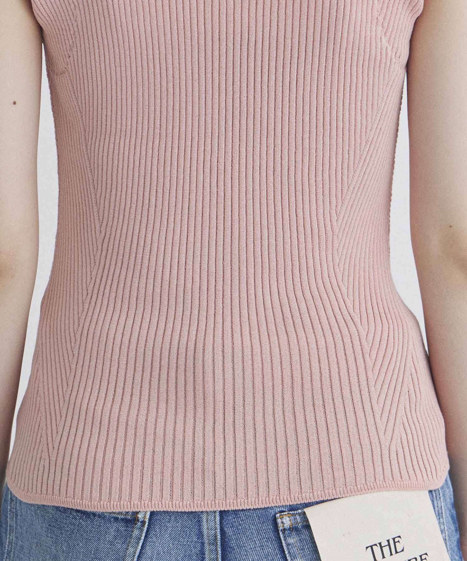 Sleeveless Rib Knit Top STUDIOUS