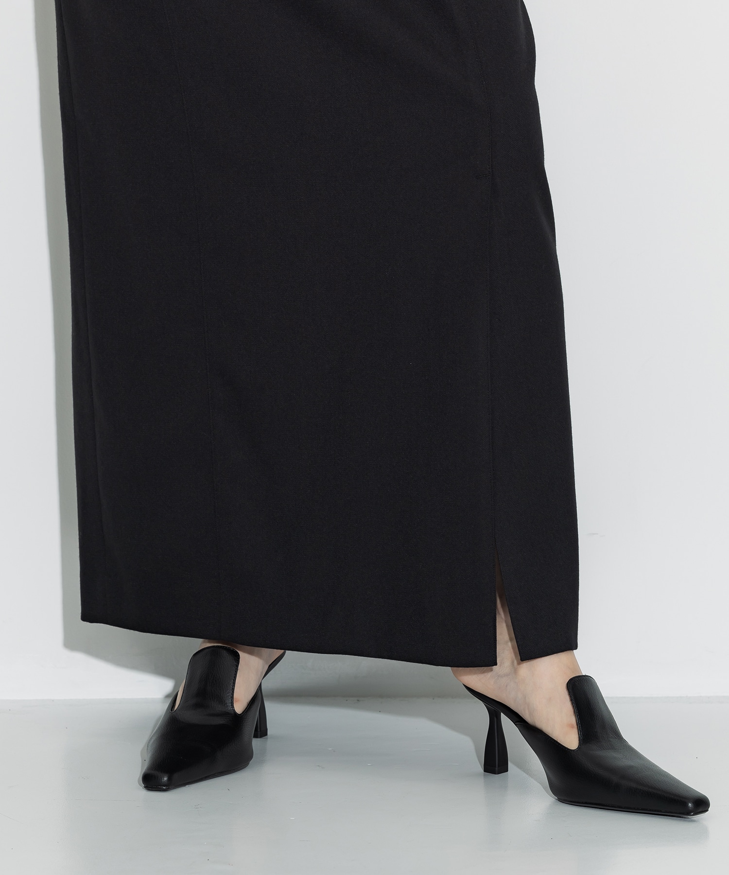 Side Vents Pencil Skirt 
